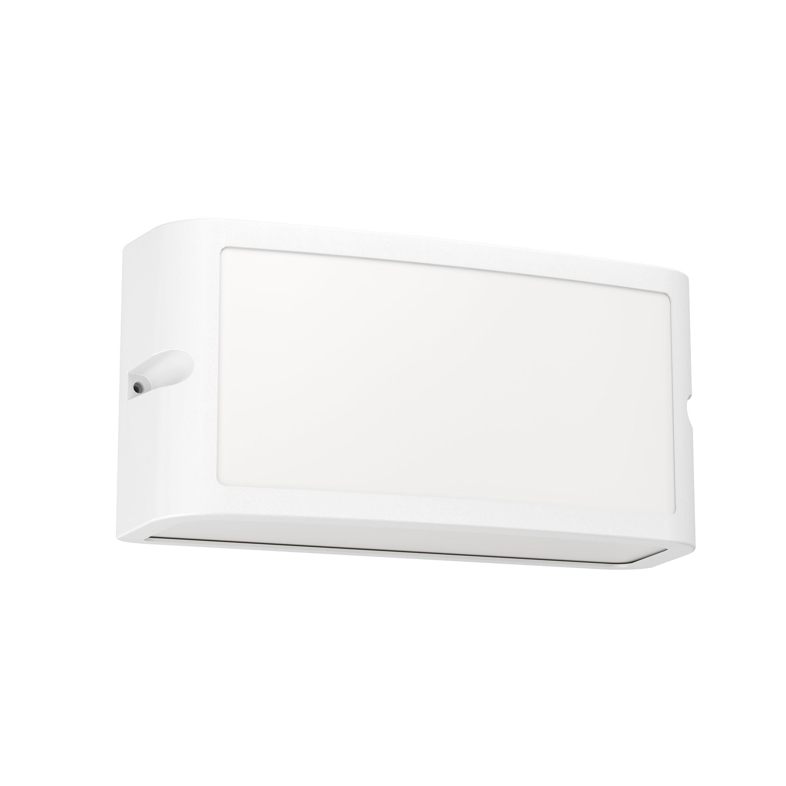 Applique extérieure LED CAMARDA blanc H11cm