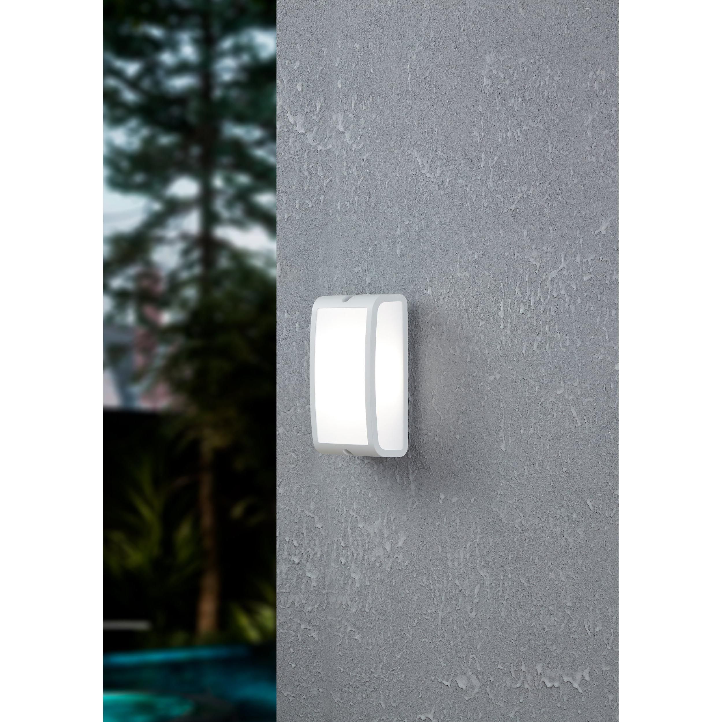 Applique extérieure LED CAMARDA blanc H11cm