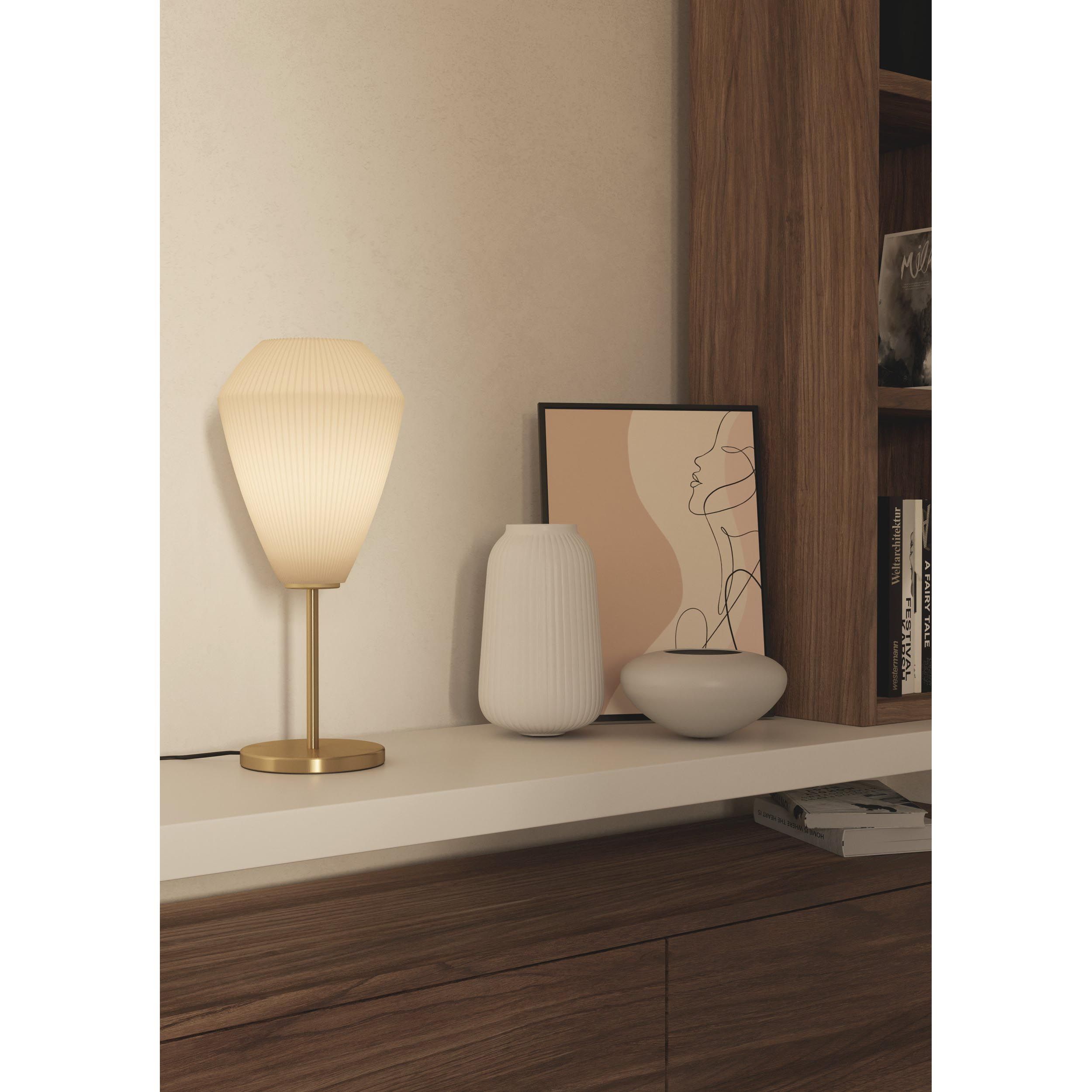 Lampe à poser CAPRAROLA taupe H46cm