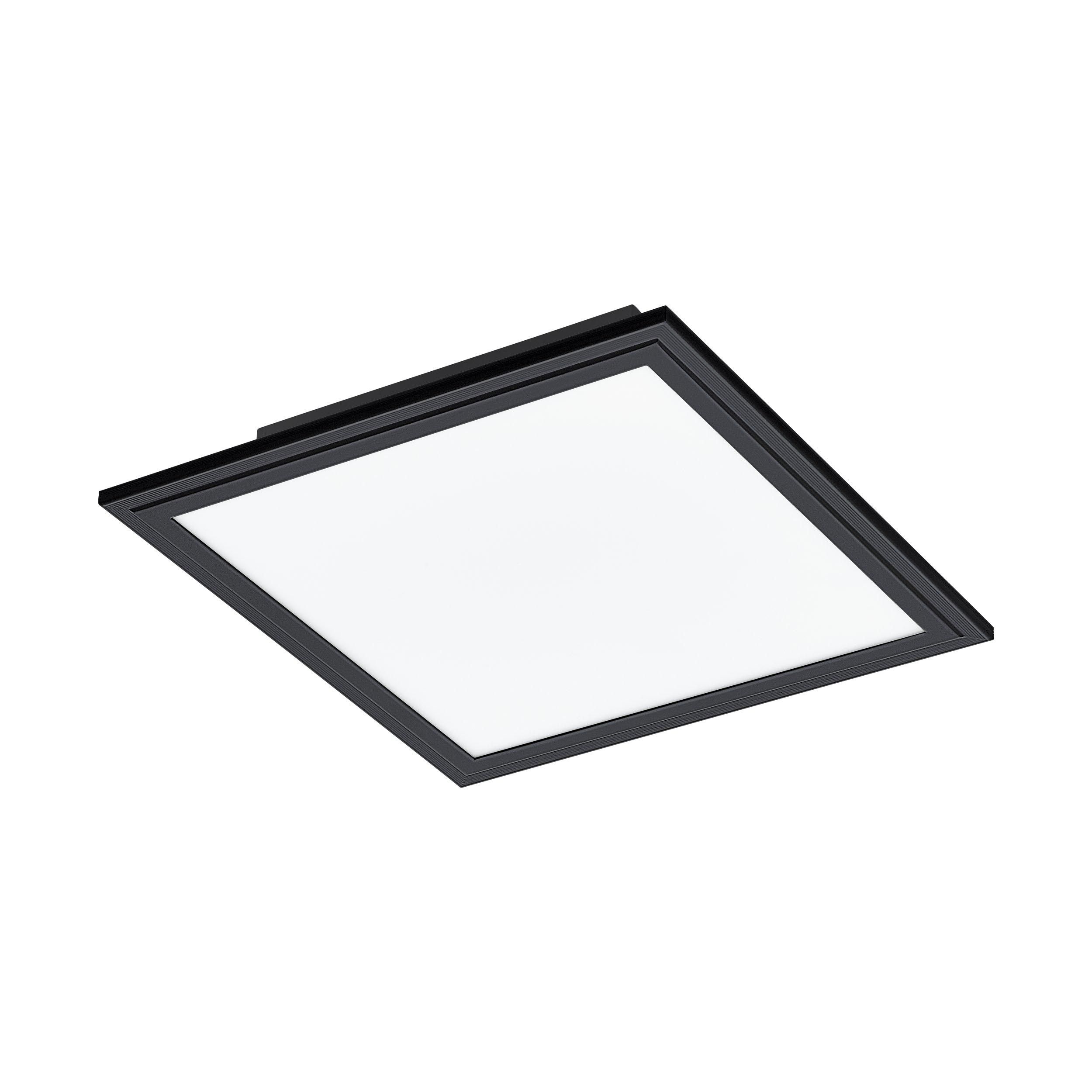 Plafonnier LED SALOBRENA 1 noir Ø30cm