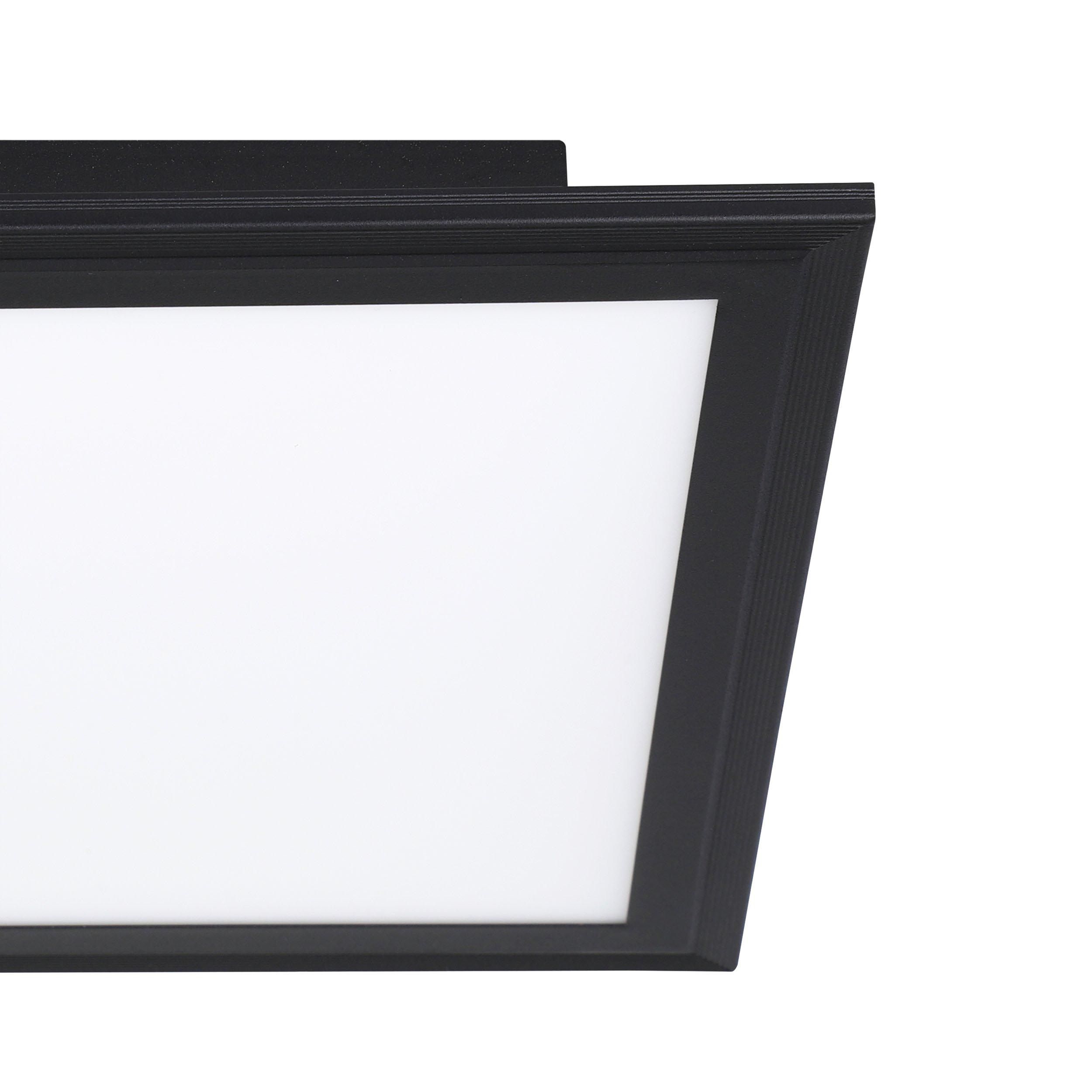 Plafonnier LED SALOBRENA 1 noir Ø30cm