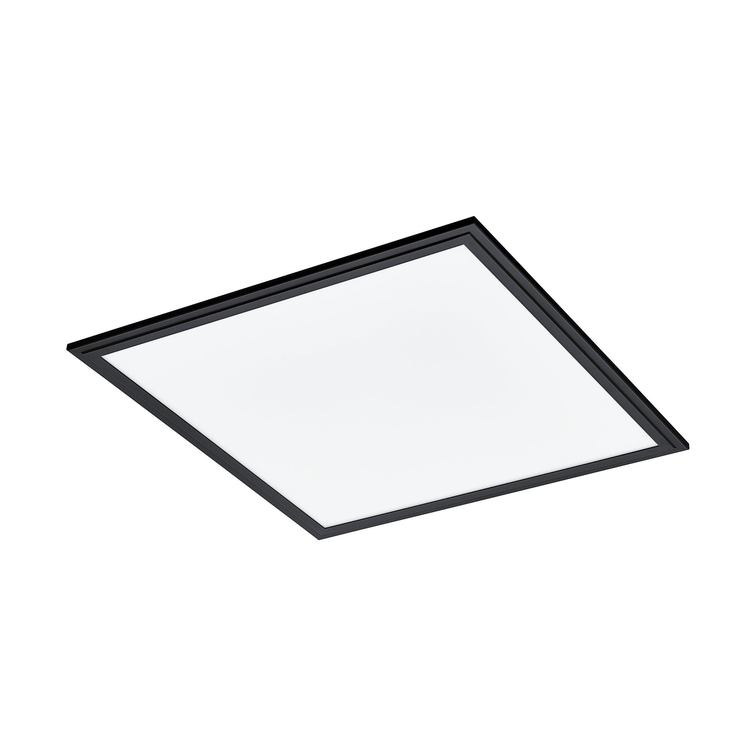 Plafonnier LED SALOBRENA 1 noir Ø45cm