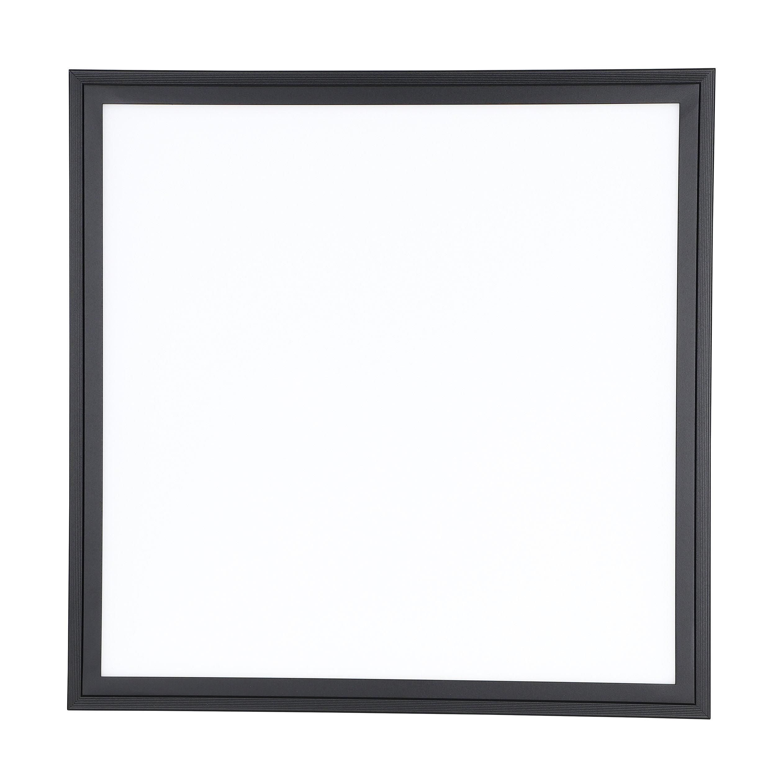 Plafonnier LED SALOBRENA 1 noir Ø45cm