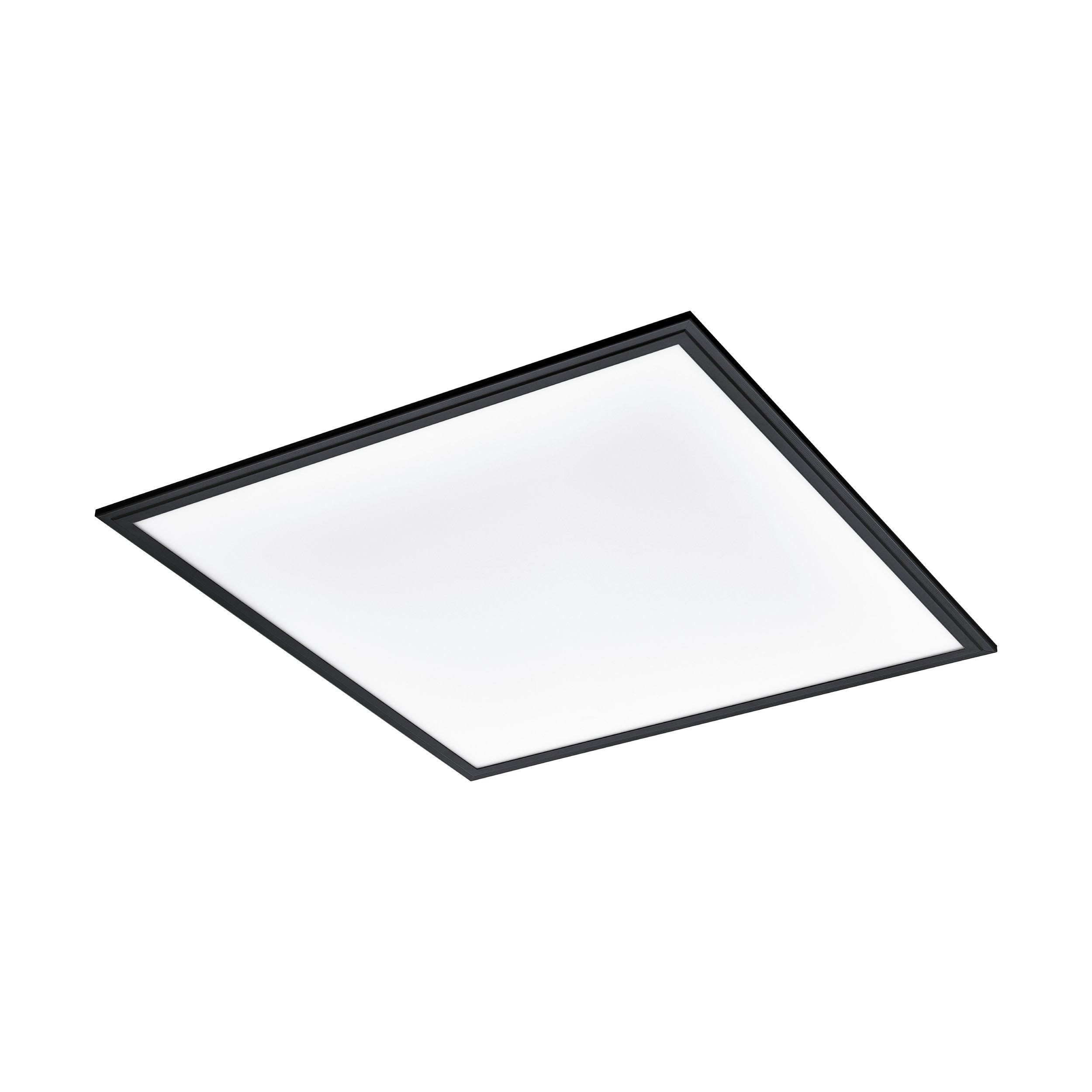 Plafonnier LED SALOBRENA 1 noir Ø59,5cm