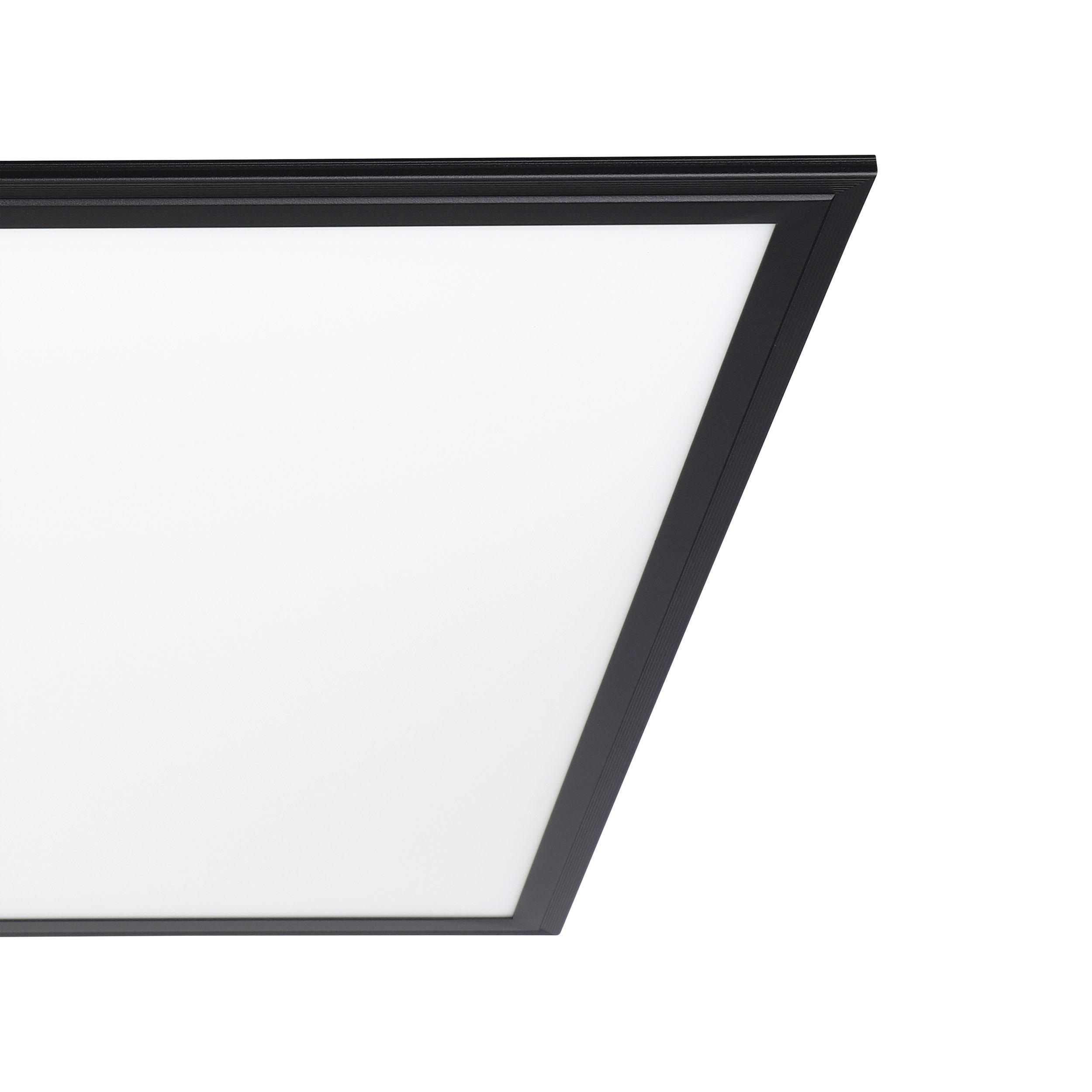 Plafonnier LED SALOBRENA 1 noir Ø59,5cm