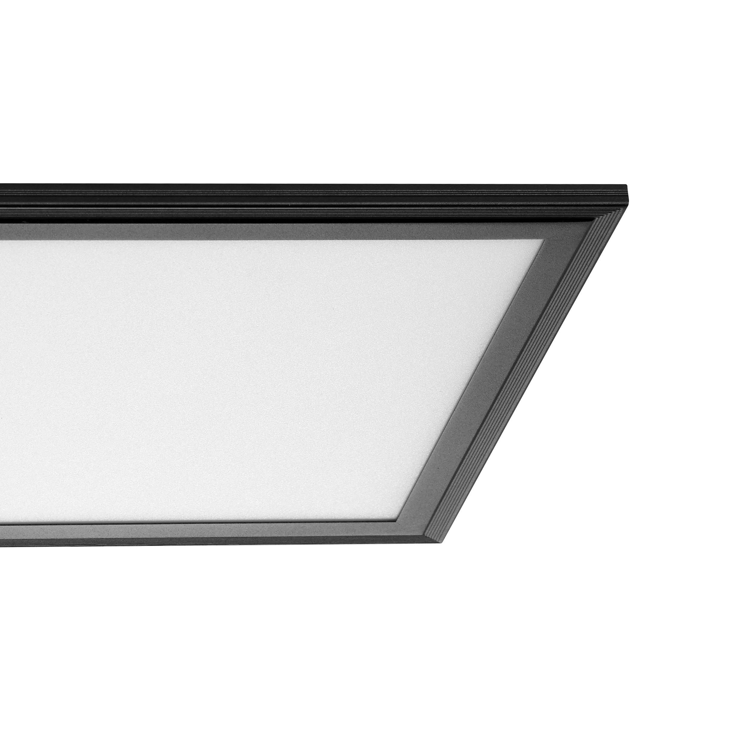 Plafonnier LED SALOBRENA 1 noir L120cm