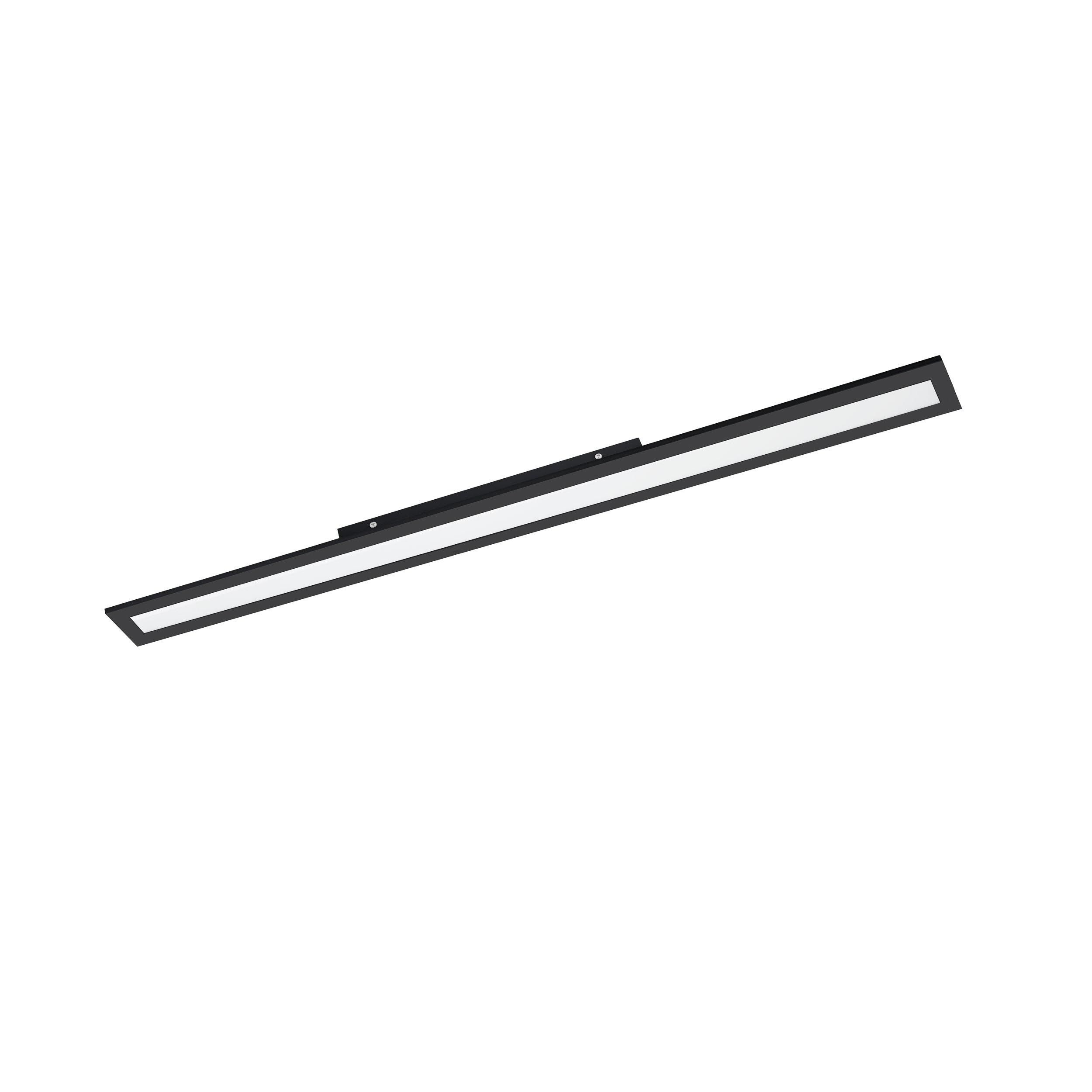 Plafonnier LED SALOBRENA 1 noir L119,5cm