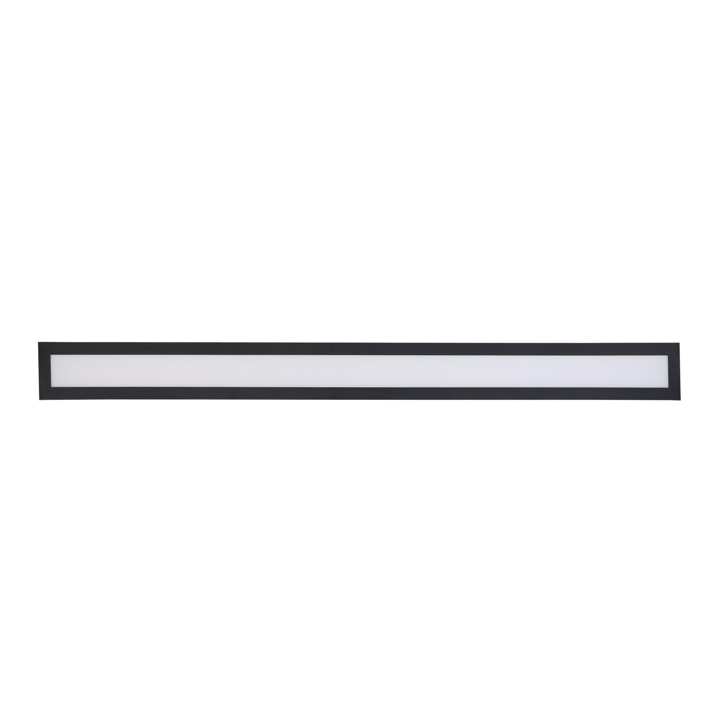 Plafonnier LED SALOBRENA 1 noir L119,5cm