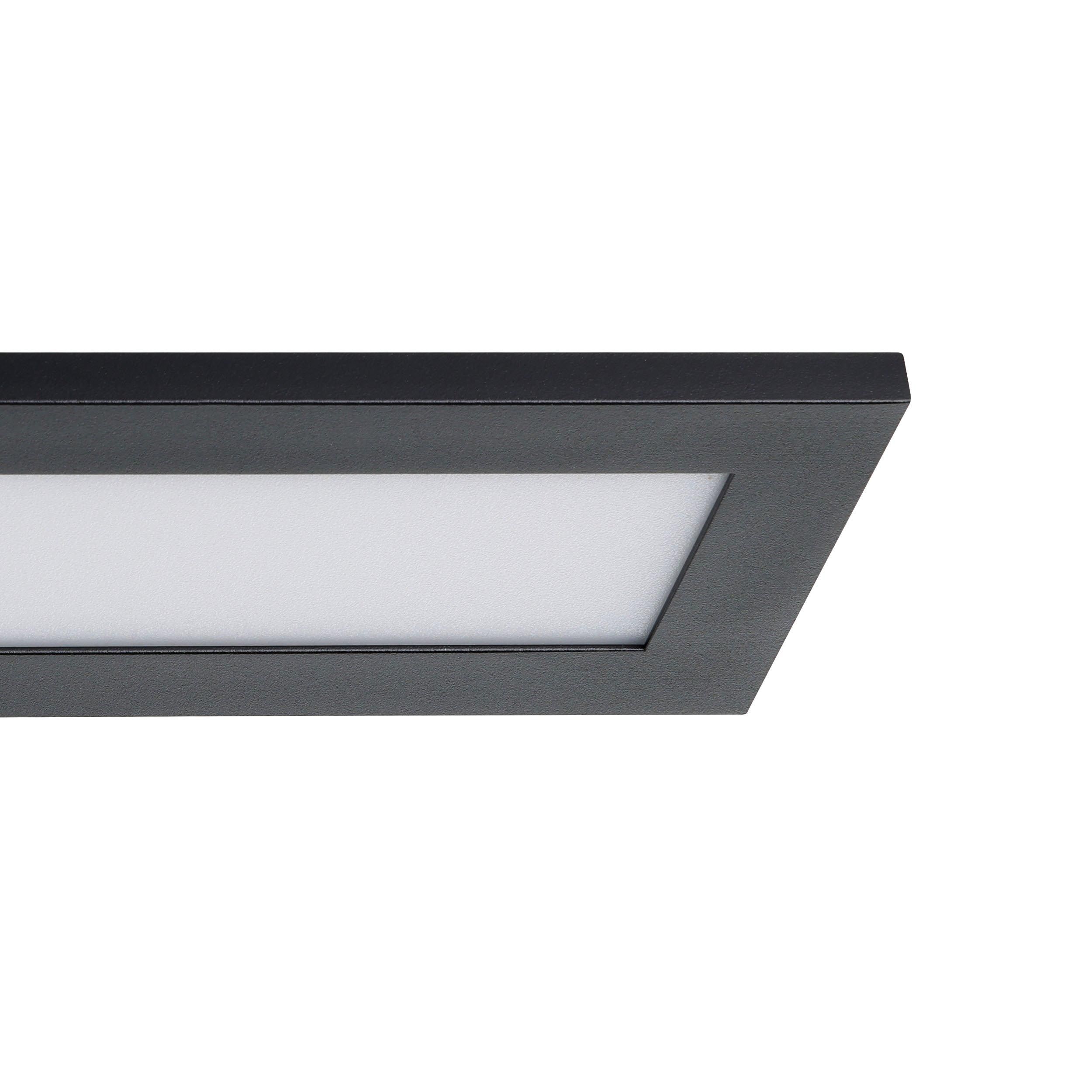 Plafonnier LED SALOBRENA 1 noir L119,5cm