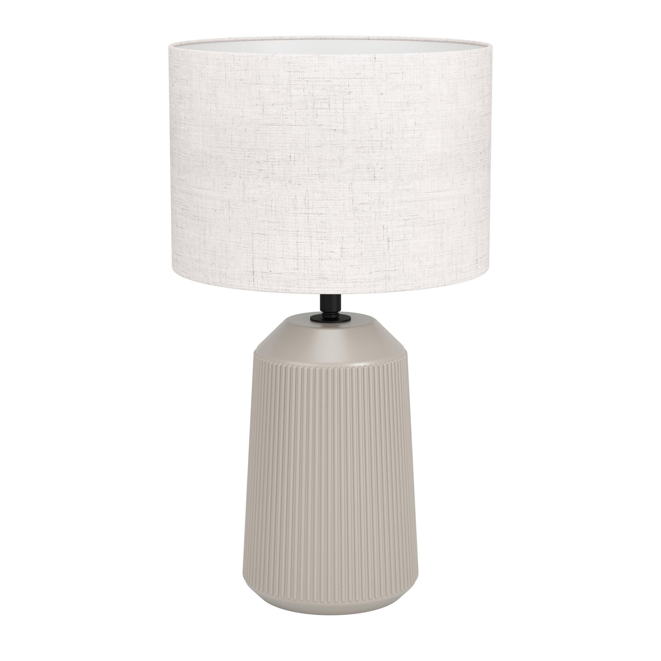Lampe à poser CAPALBIO céramique sable H46cm