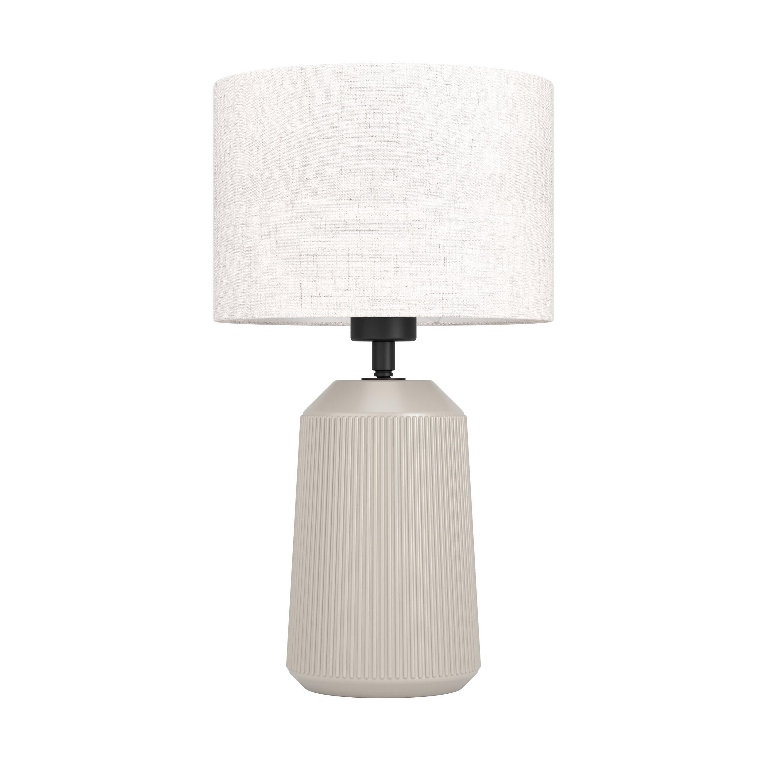 Lampe à poser CAPALBIO céramique sable H46cm