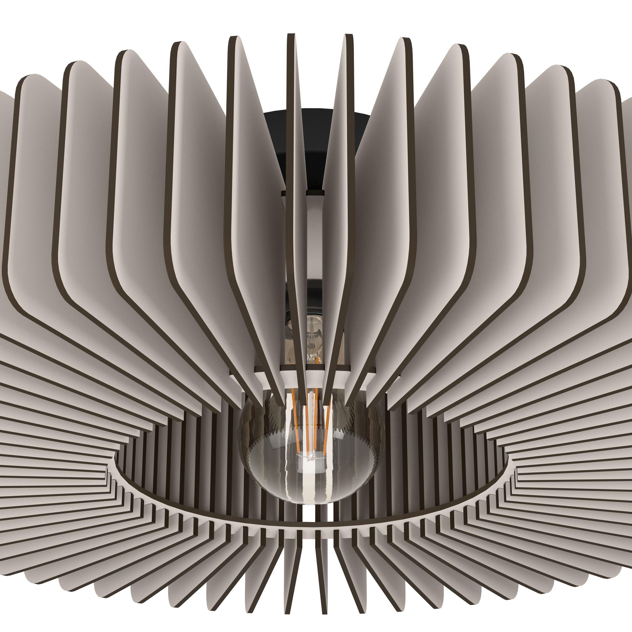 Plafonnier PALOMBAIA bois blanc Ø50cm