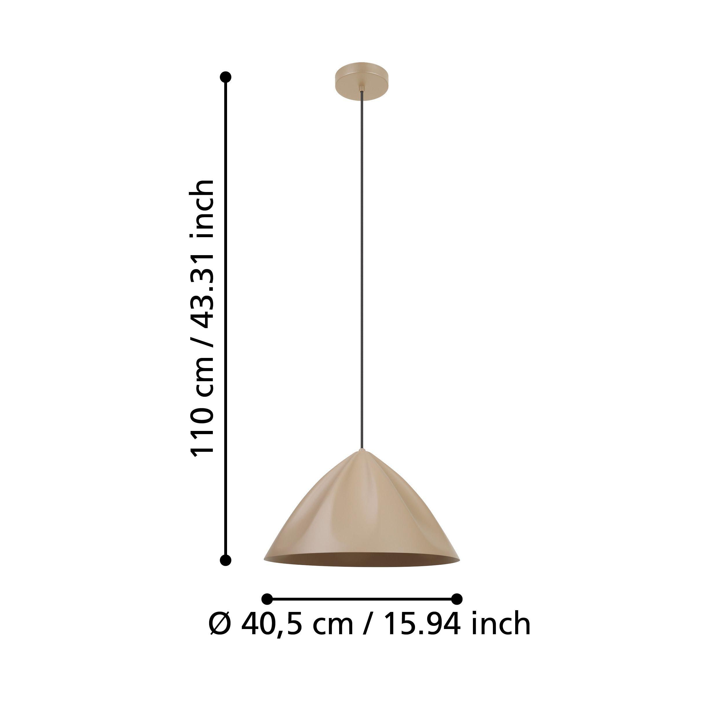 Suspension PODERE sable Ø42,5cm