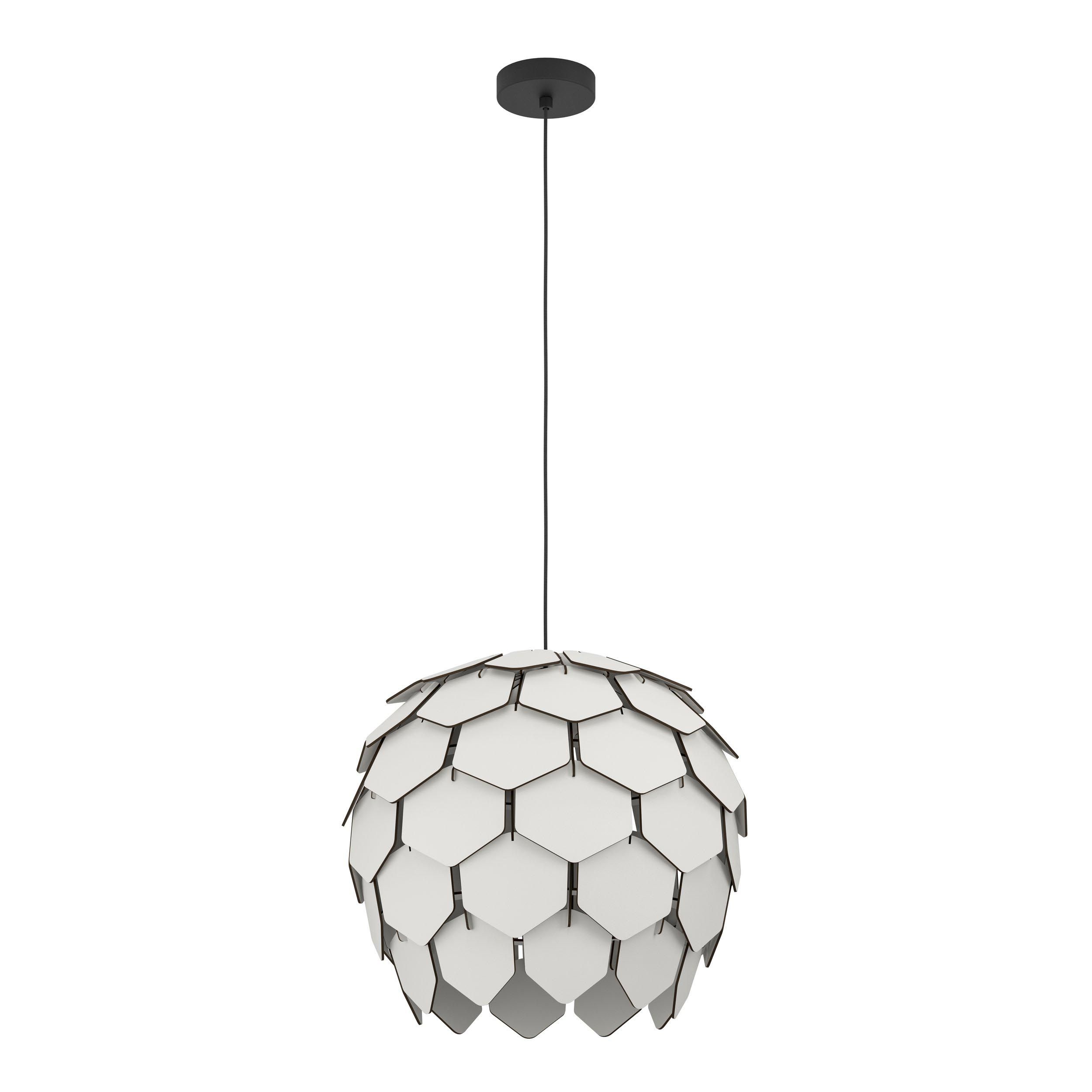 Suspension MATTANZA  bois blanc Ø49,5cm