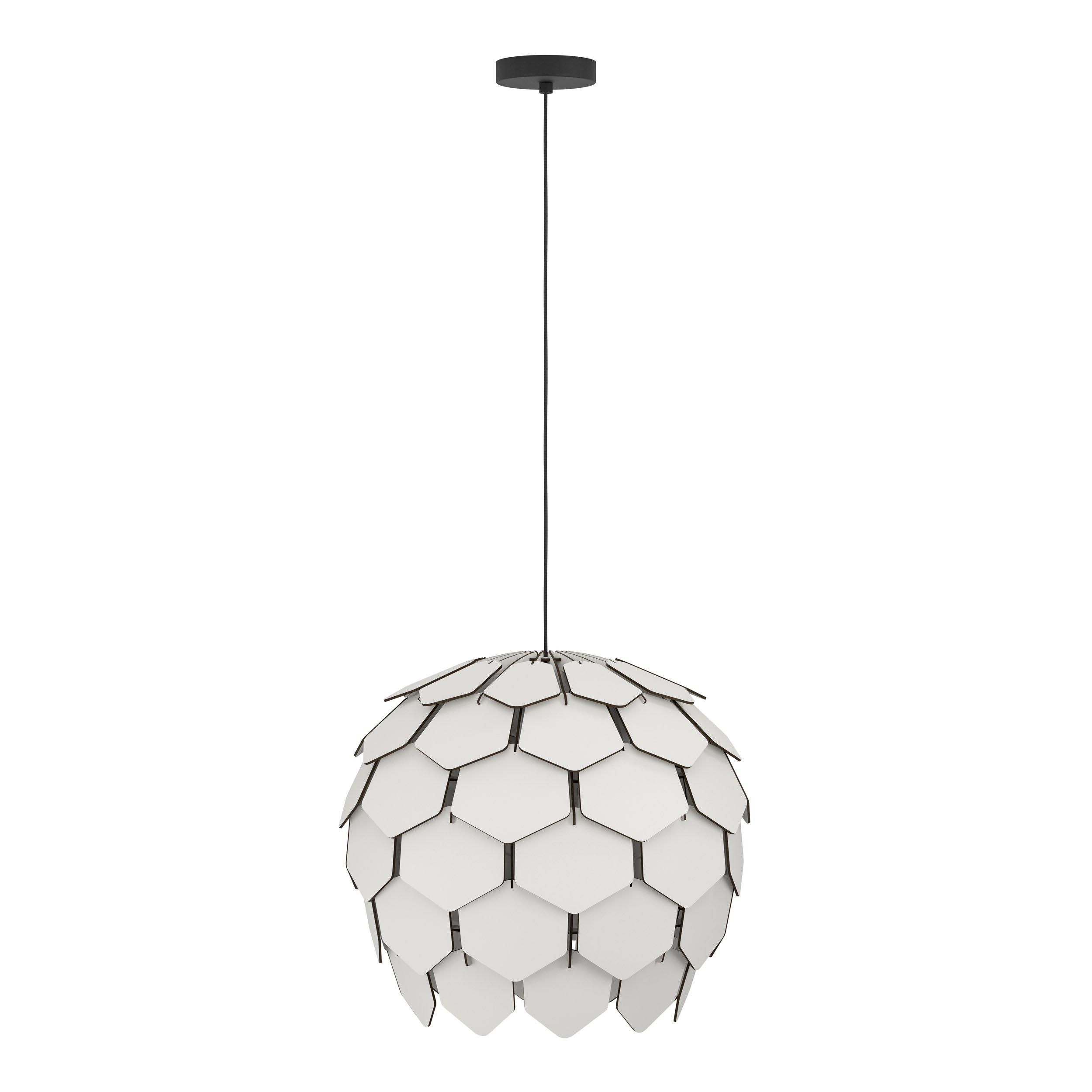 Suspension MATTANZA  bois blanc Ø49,5cm