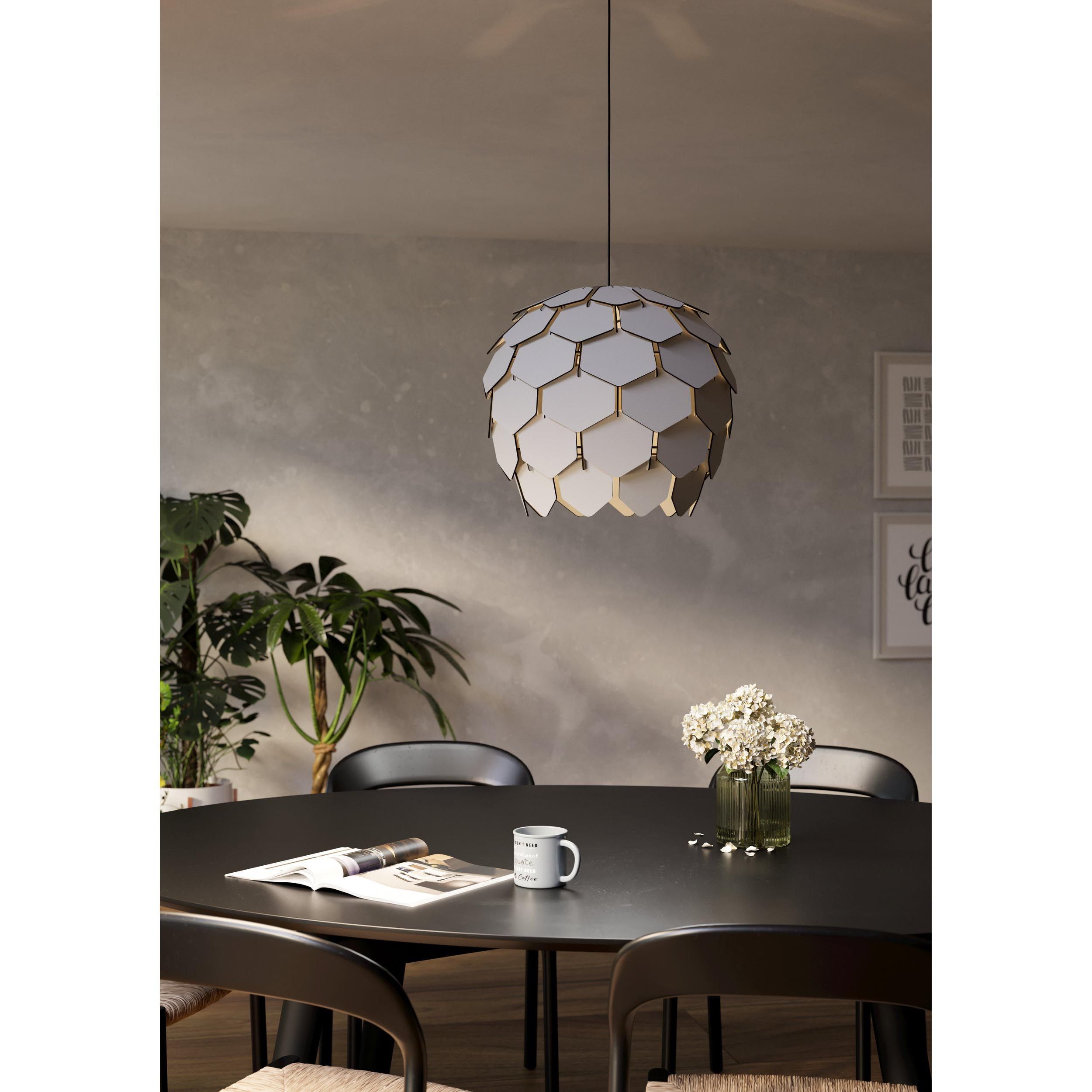 Suspension MATTANZA  bois blanc Ø49,5cm
