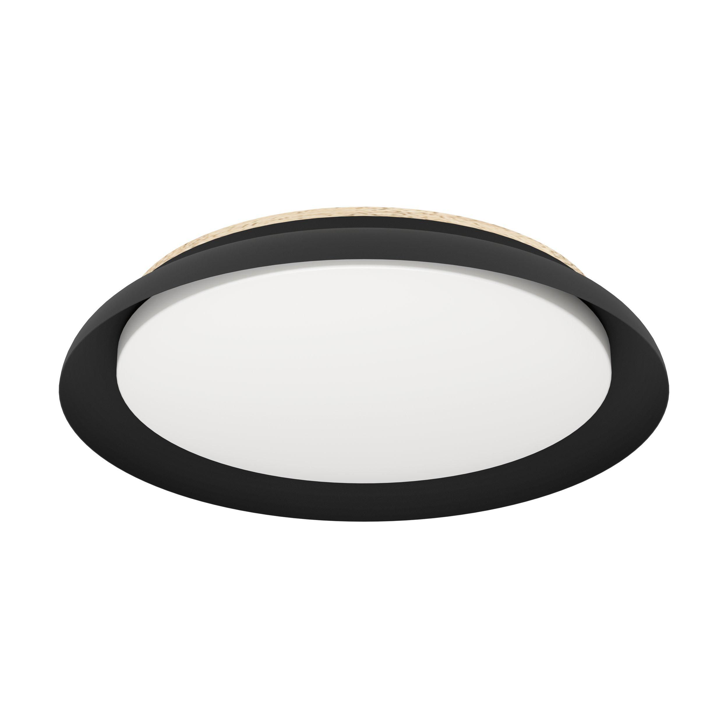 Plafonnier PENJAMO 1 noir Ø46,5cm