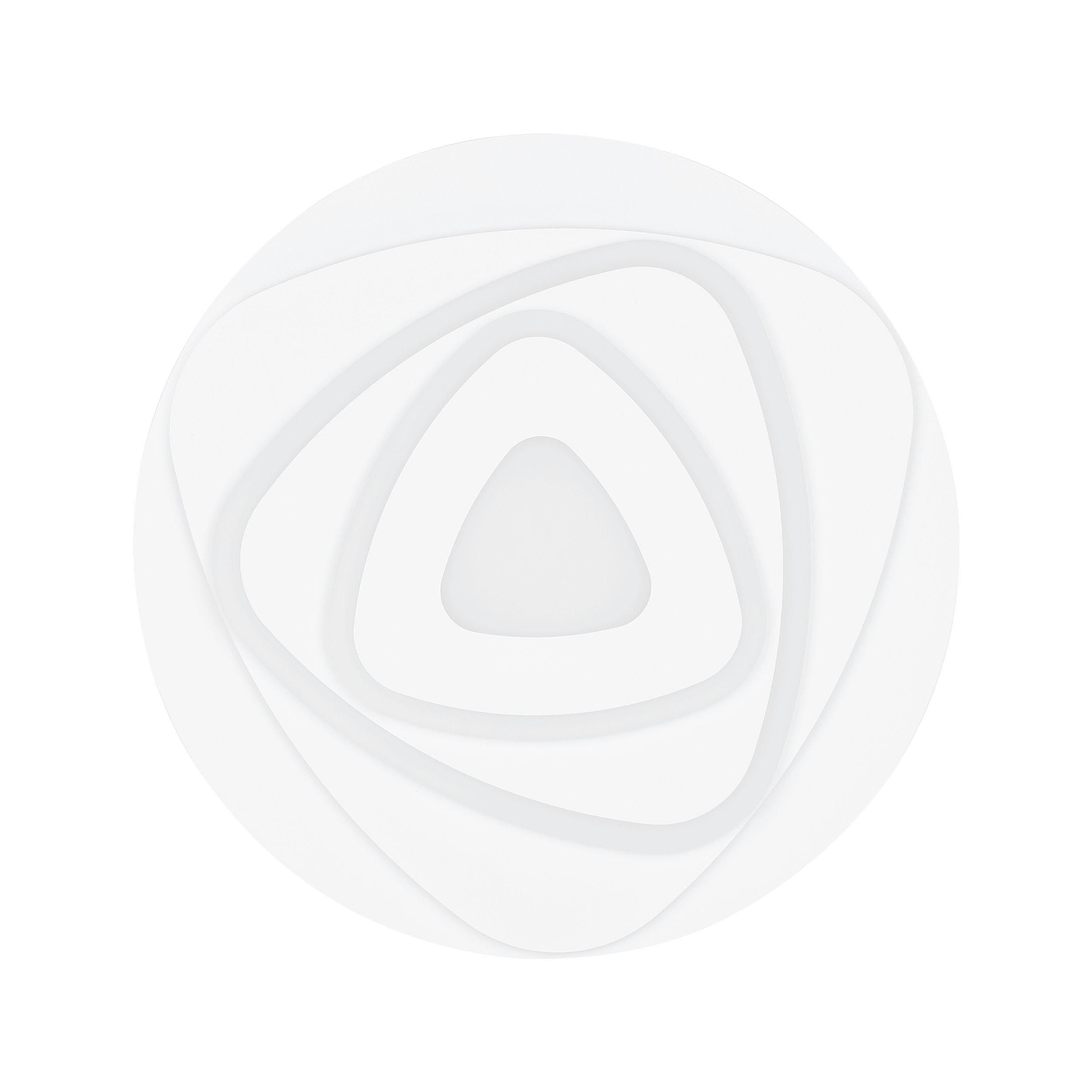 Plafonnier LED PALAGIANO blanc Ø30cm