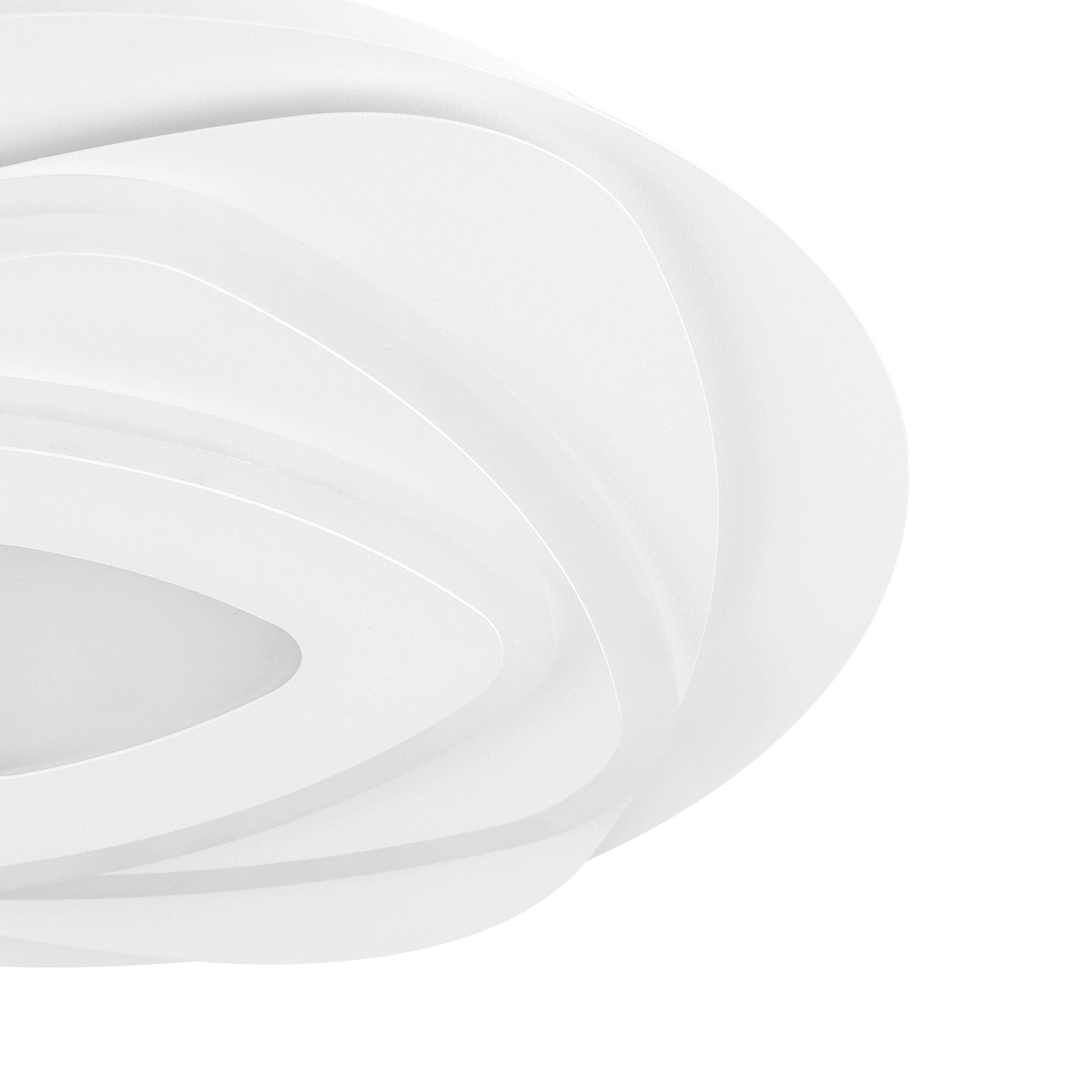 Plafonnier LED PALAGIANO blanc Ø30cm