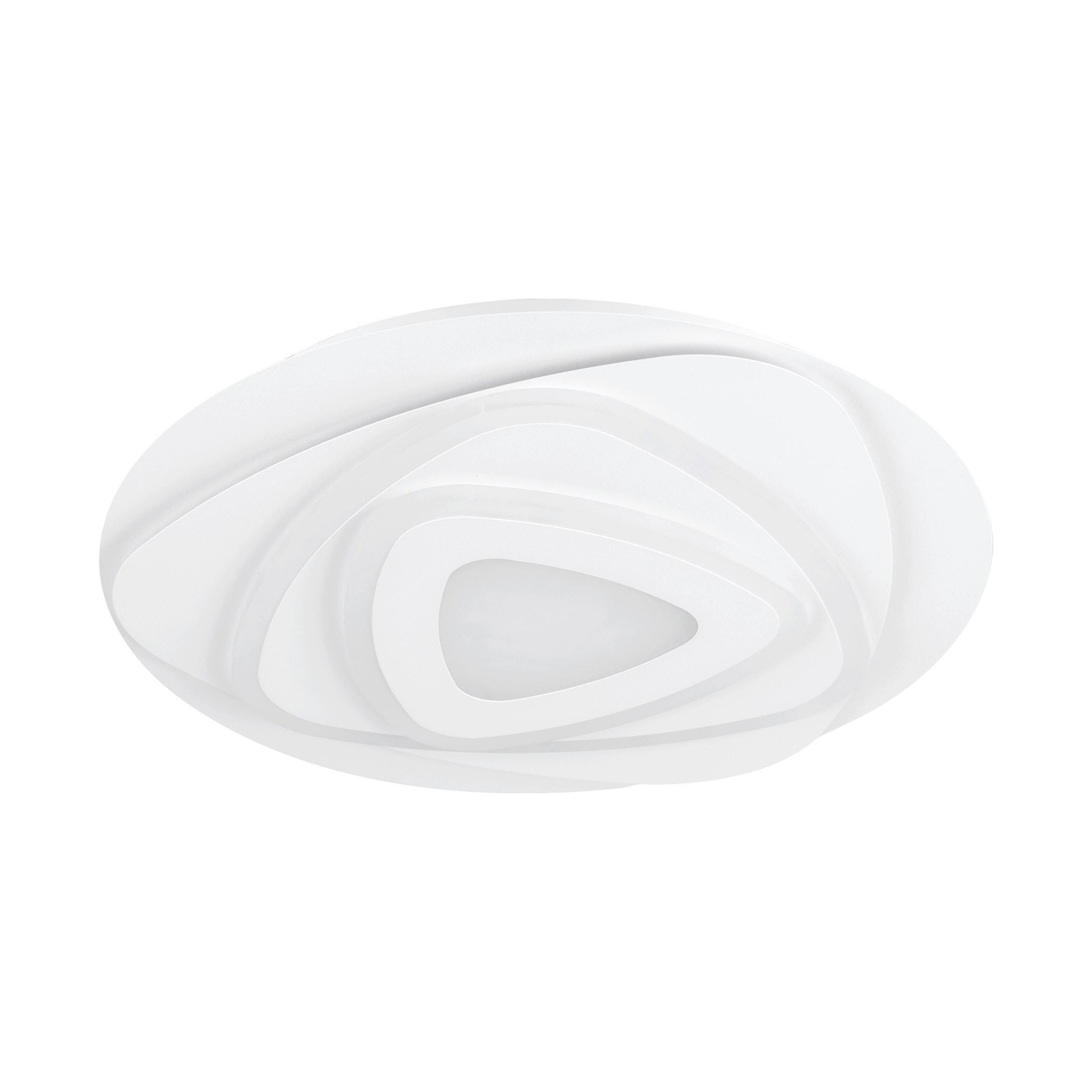 Plafonnier LED PALAGIANO blanc Ø38cm
