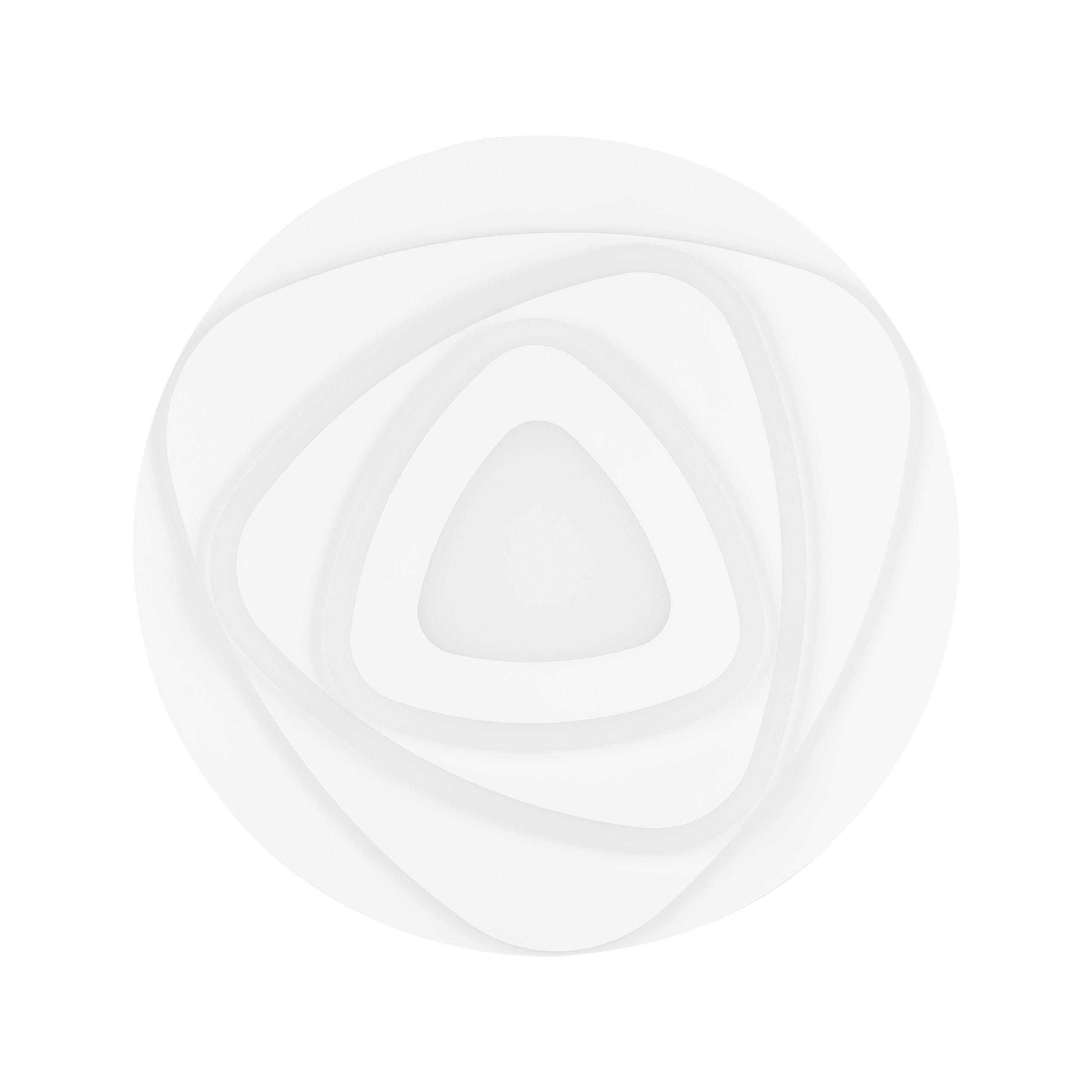 Plafonnier LED PALAGIANO blanc Ø38cm