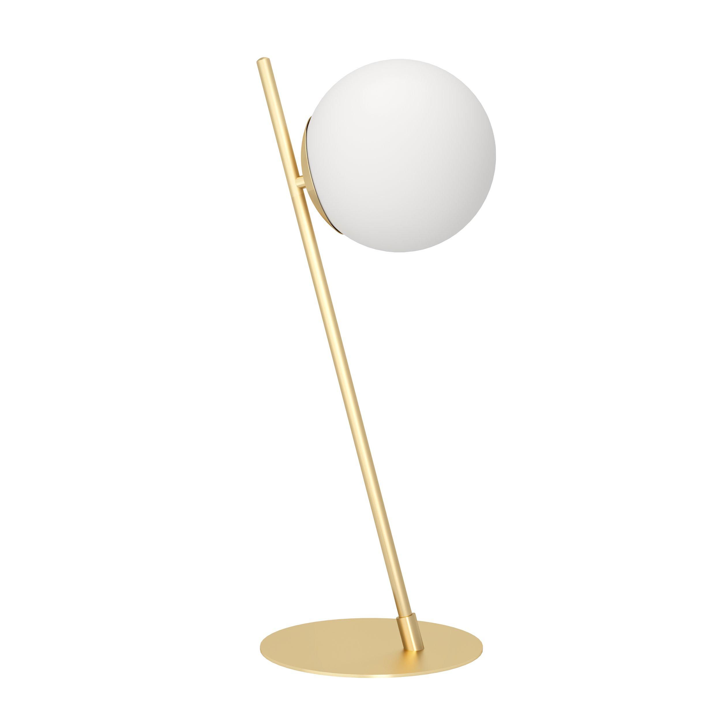 Lampe à poser RONDO 4 verre opalin H56,5cm