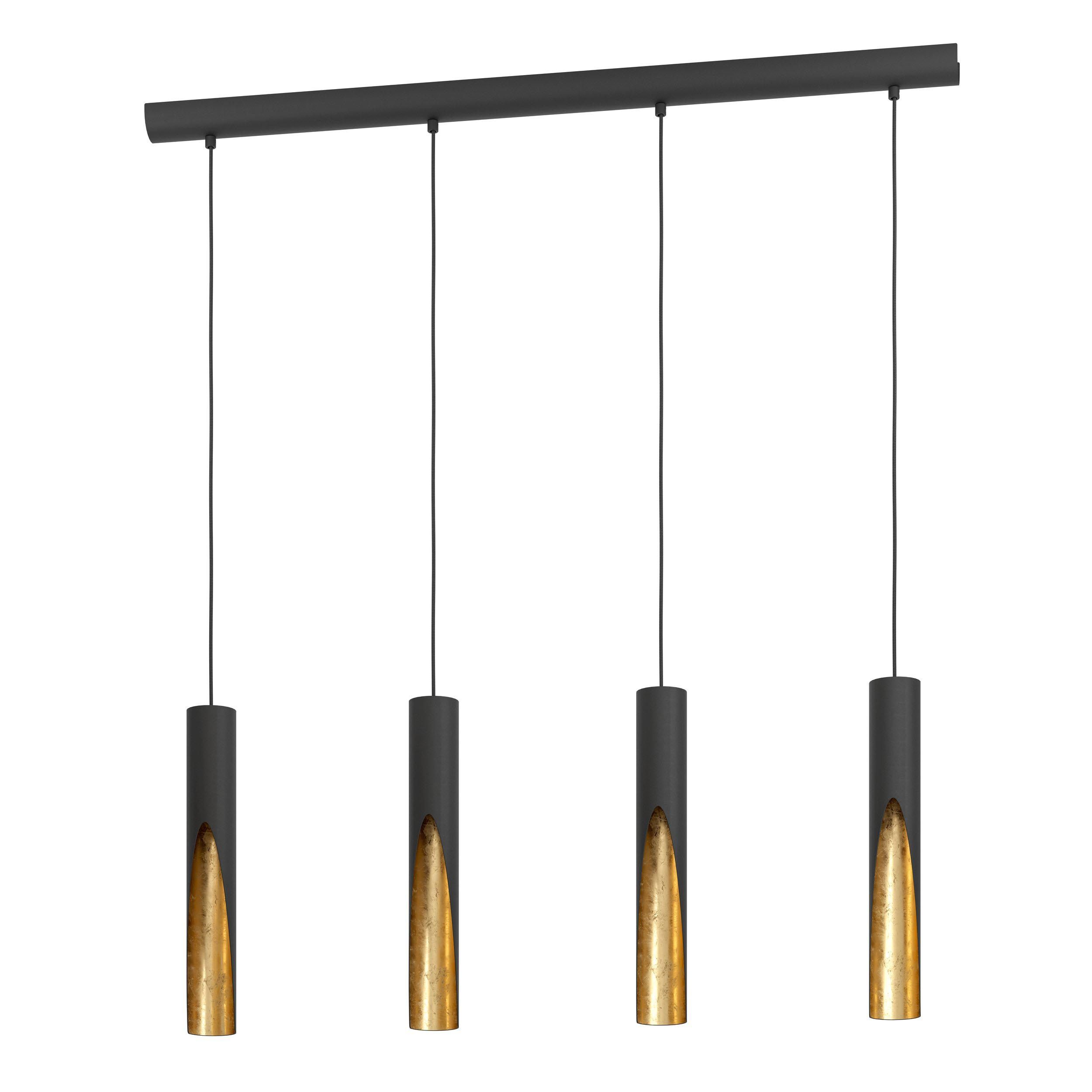 Suspension BARBOTTO noir L92,5cm