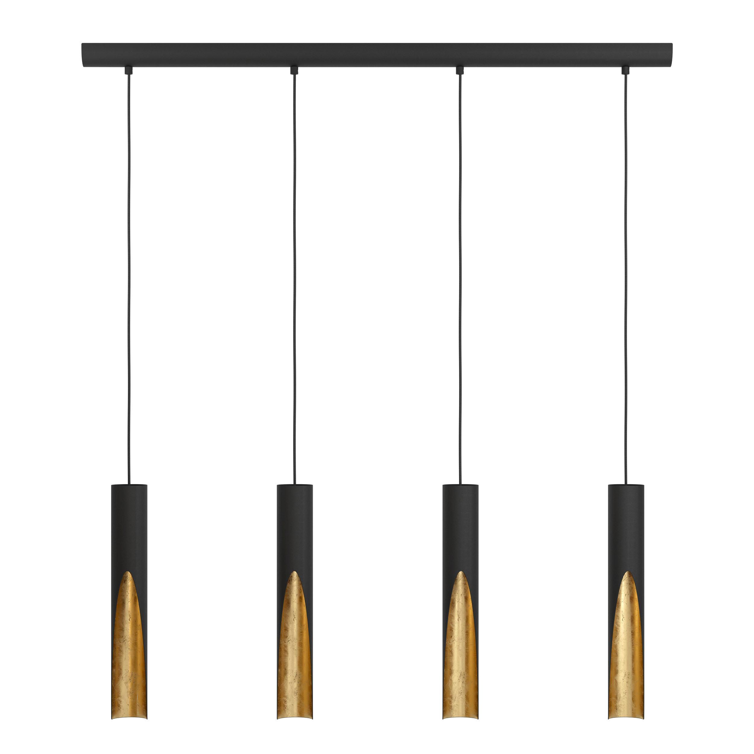 Suspension BARBOTTO noir L92,5cm