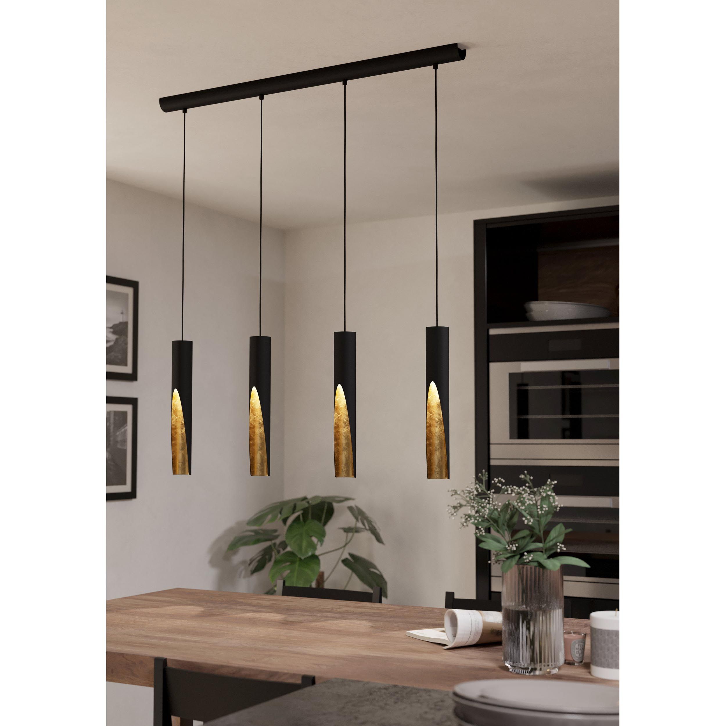 Suspension BARBOTTO noir L92,5cm