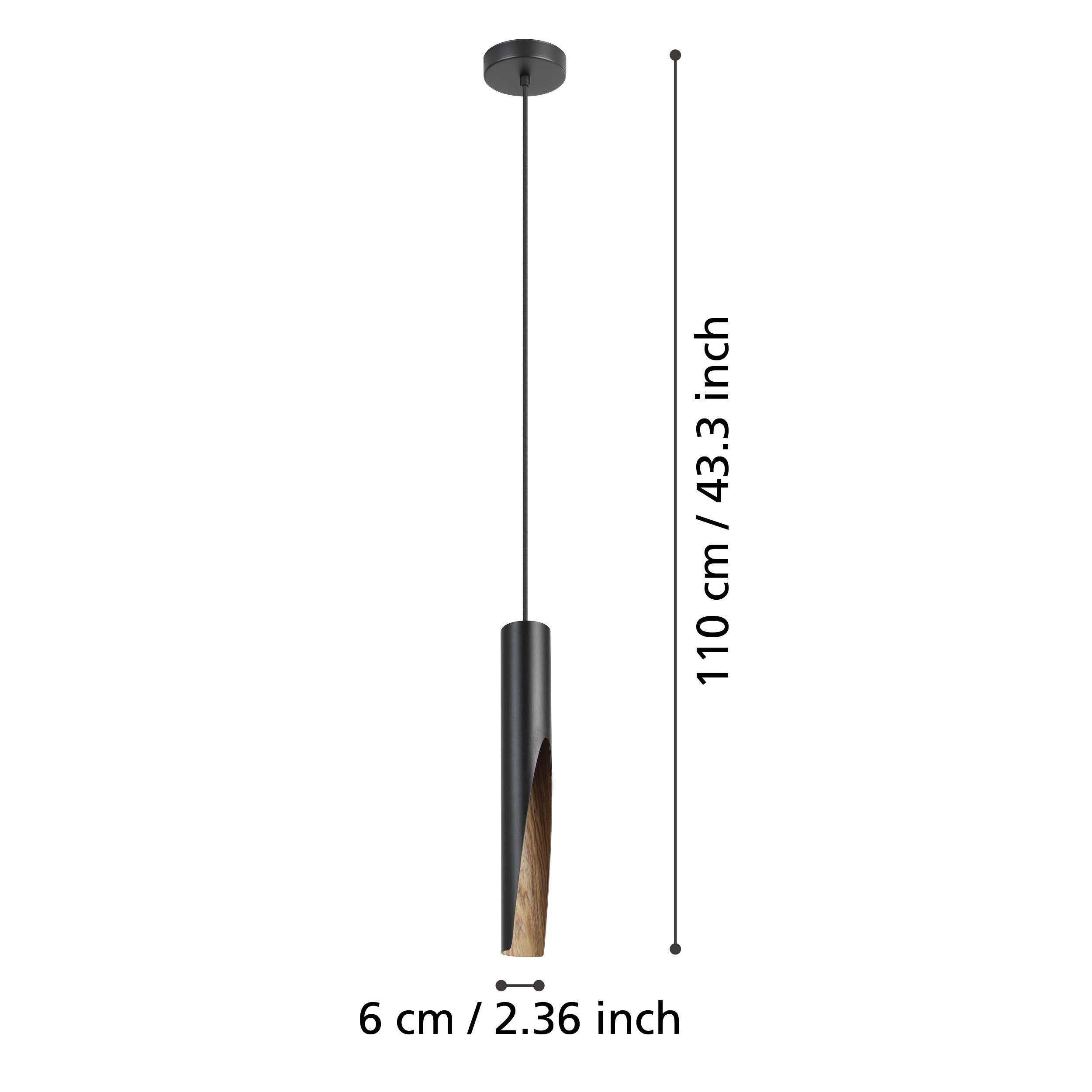 Suspension bronze noir BARBOTTO GU10 1X4,5W