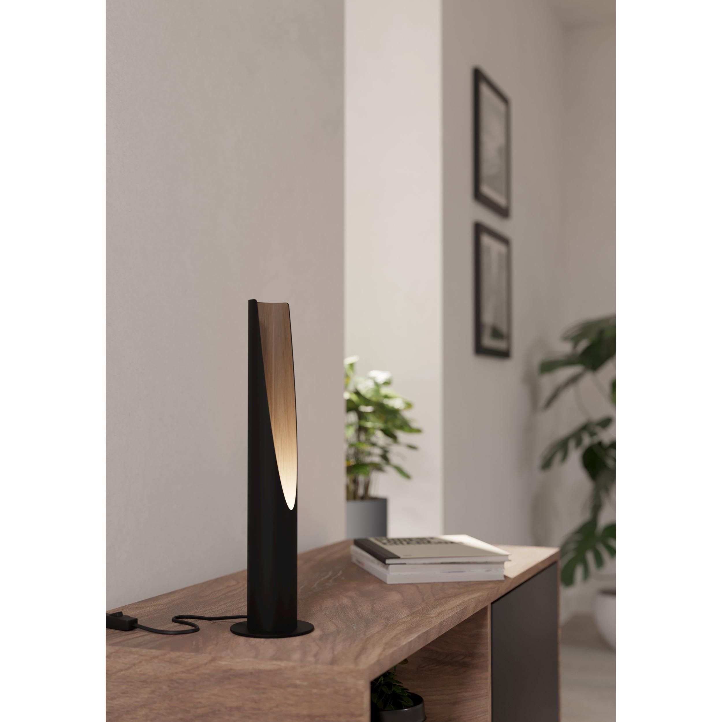 Lampe à poser BARBOTTO bronze/noir H39,5cm