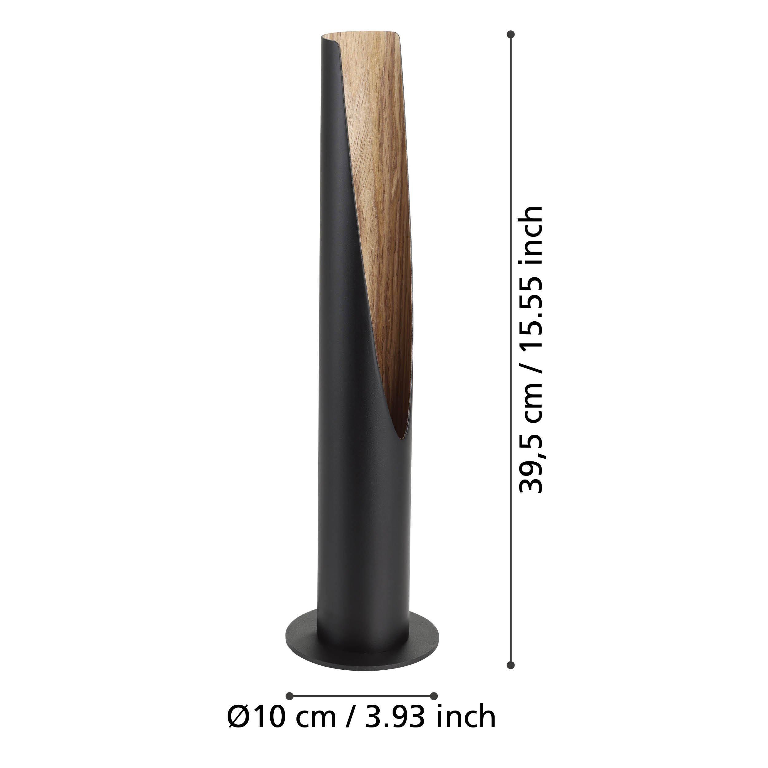 Lampe à poser BARBOTTO bronze/noir H39,5cm
