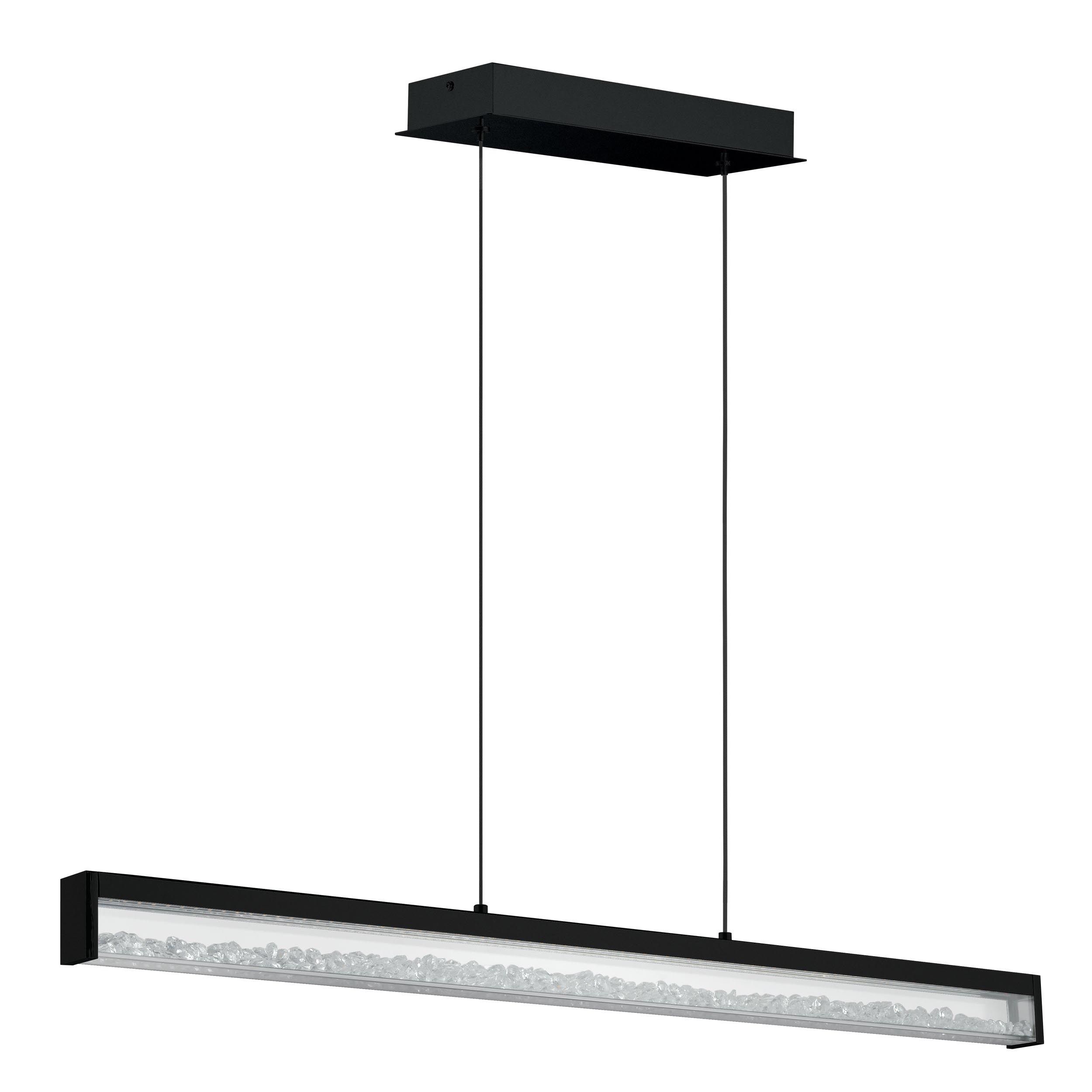 Suspension LED CARDITO 1 noir L100cm