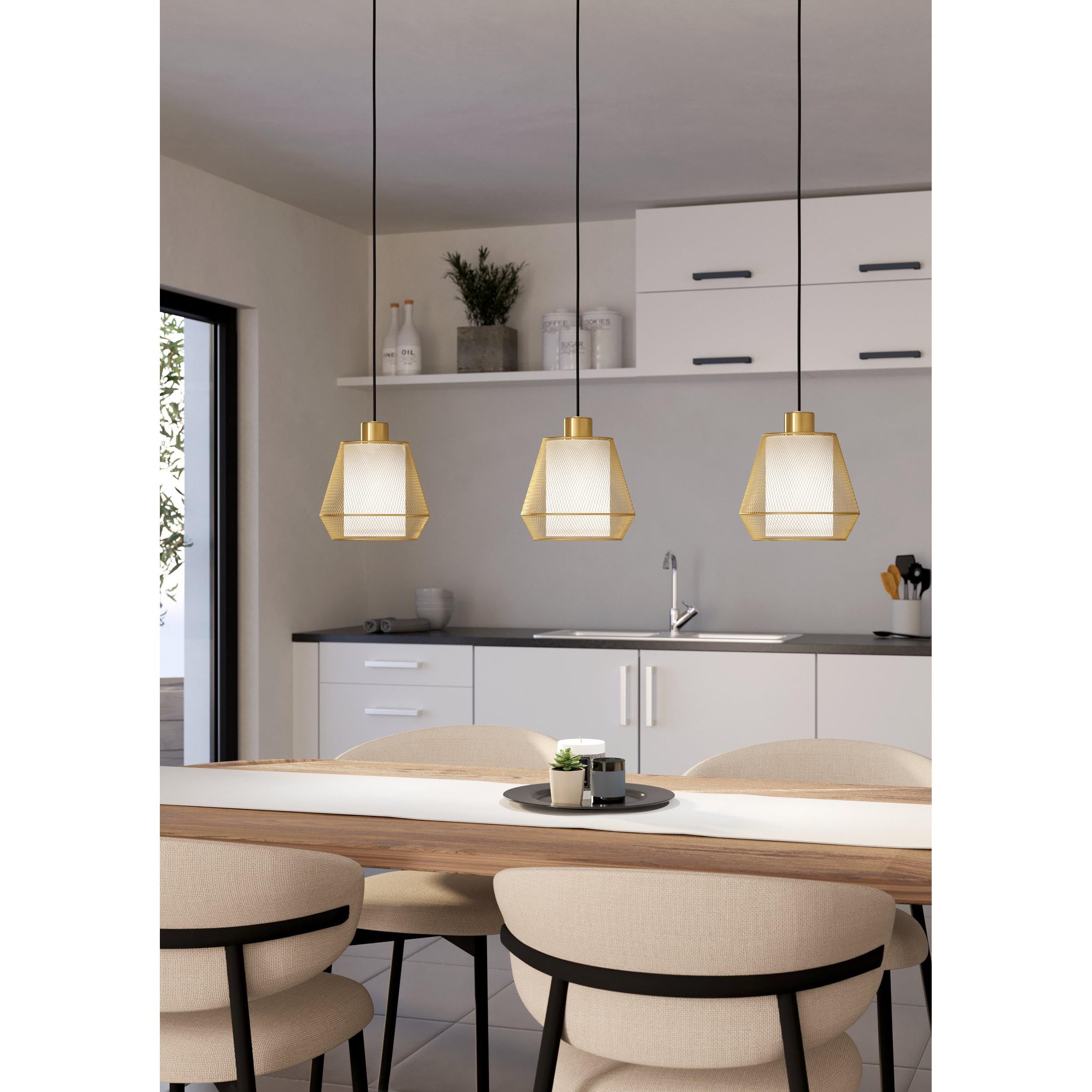 Suspension CIUDADELA doré L88cm