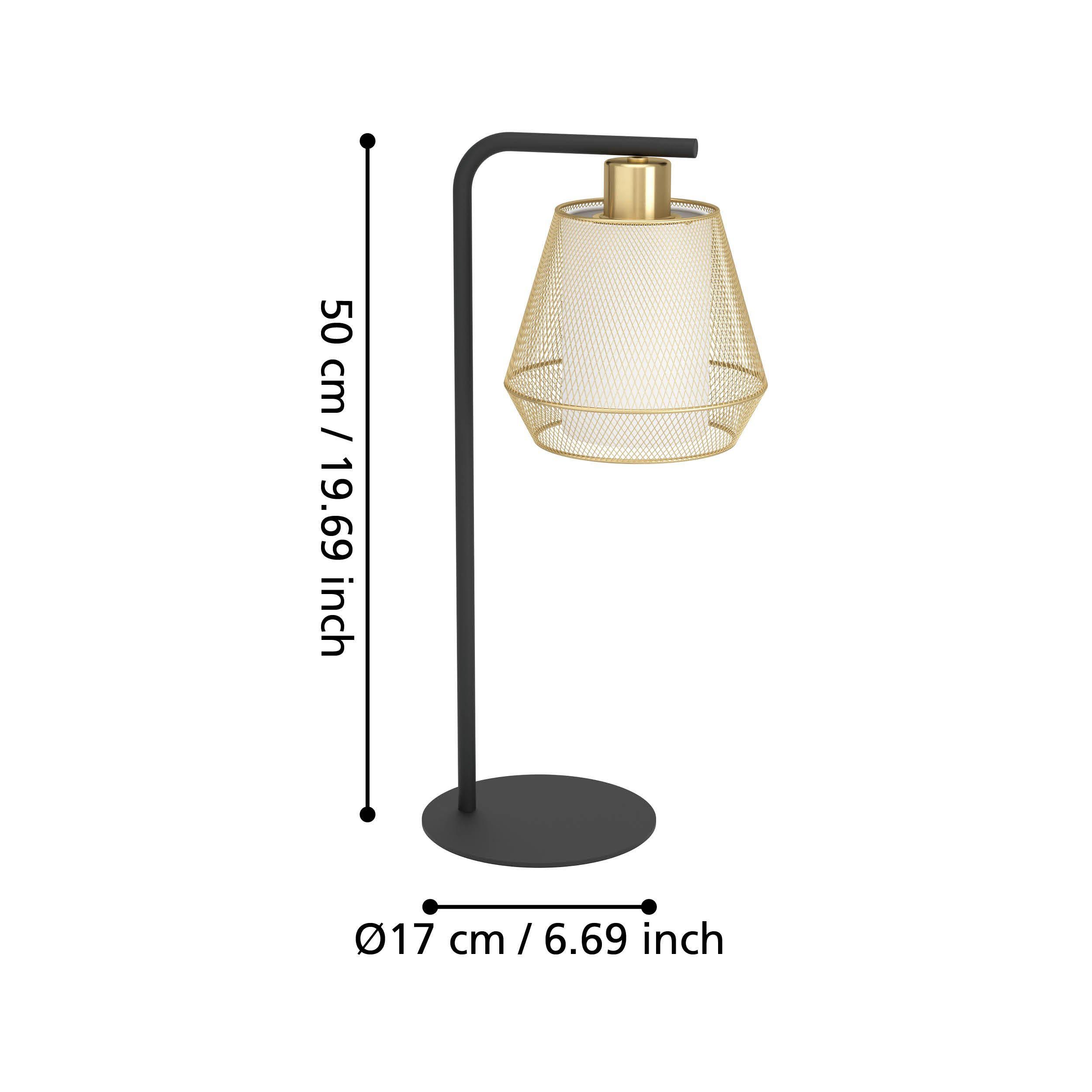 Lampe de table métal doré CIUDADELA E27 1X40W