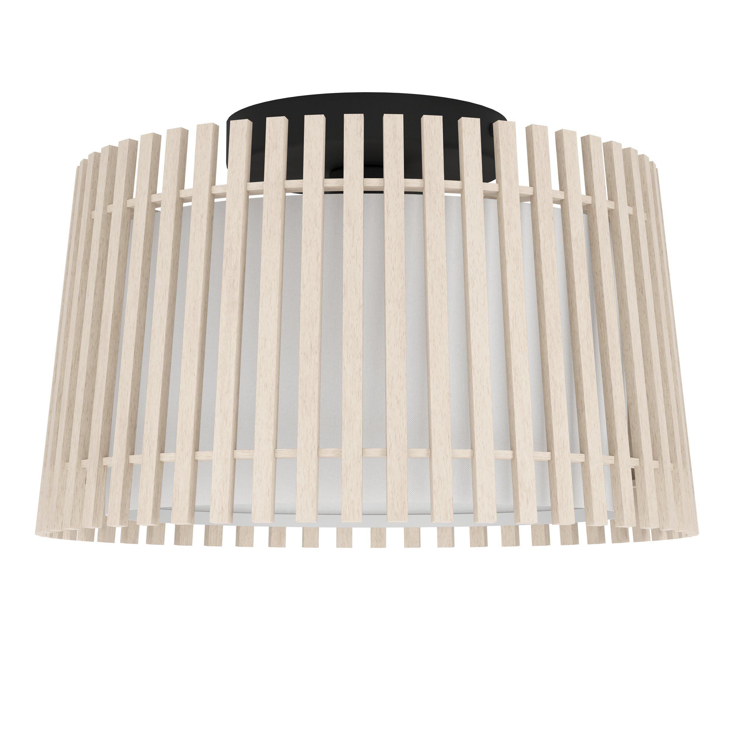 Plafonnier FATTORIA bois naturel Ø38cm