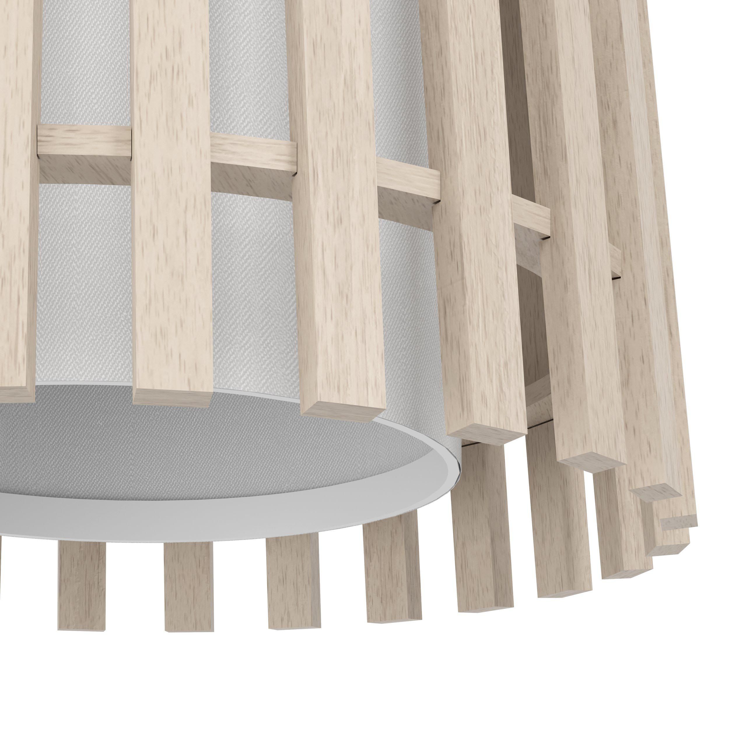 Suspension bois naturel FATTORIA E27 1X25W