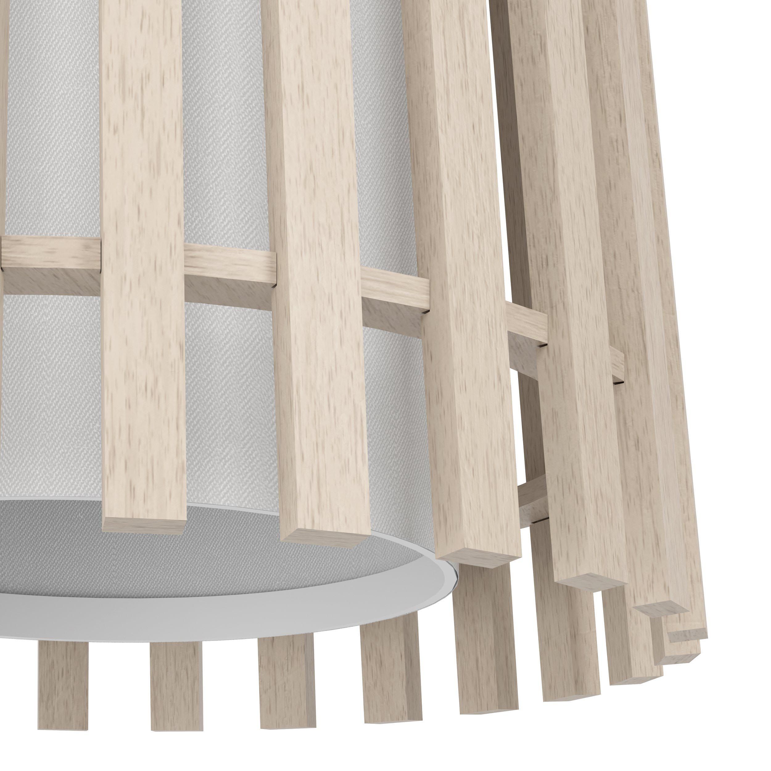 Plafonnier FATTORIA bois naturel L90cm