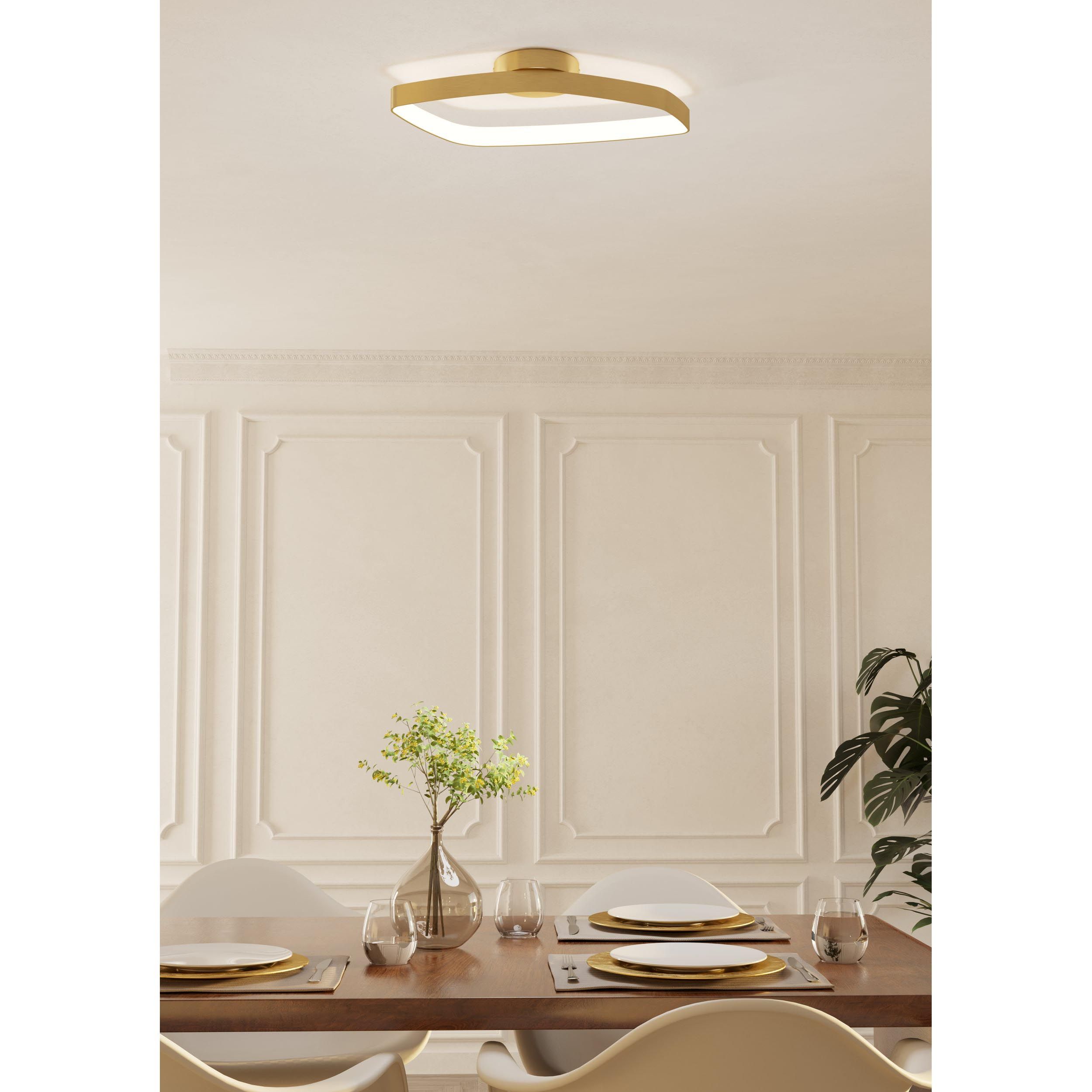 Applique LED VALLEROSA doré Ø58cm