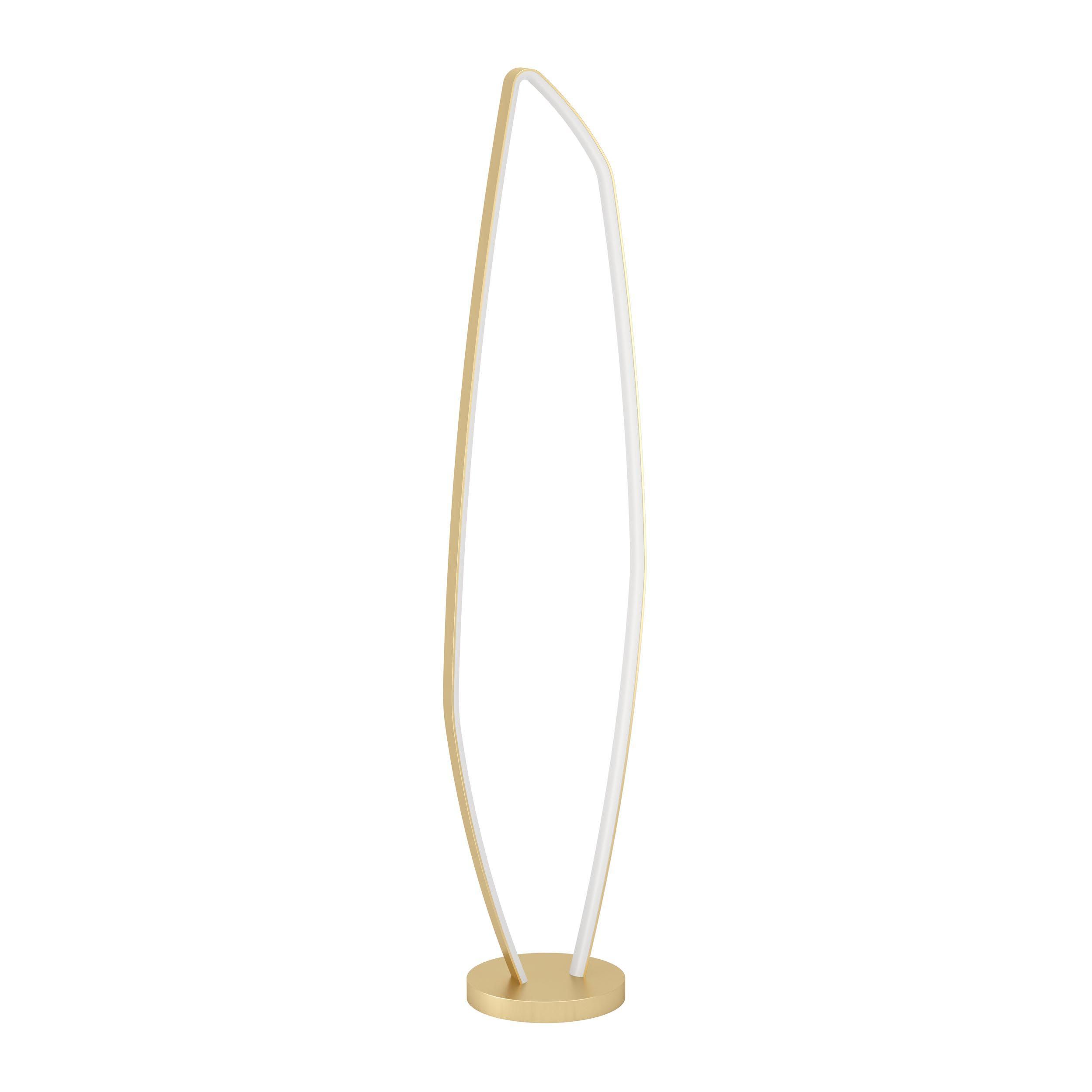 Lampadaire LED VALLEROSA doré H128,5cm