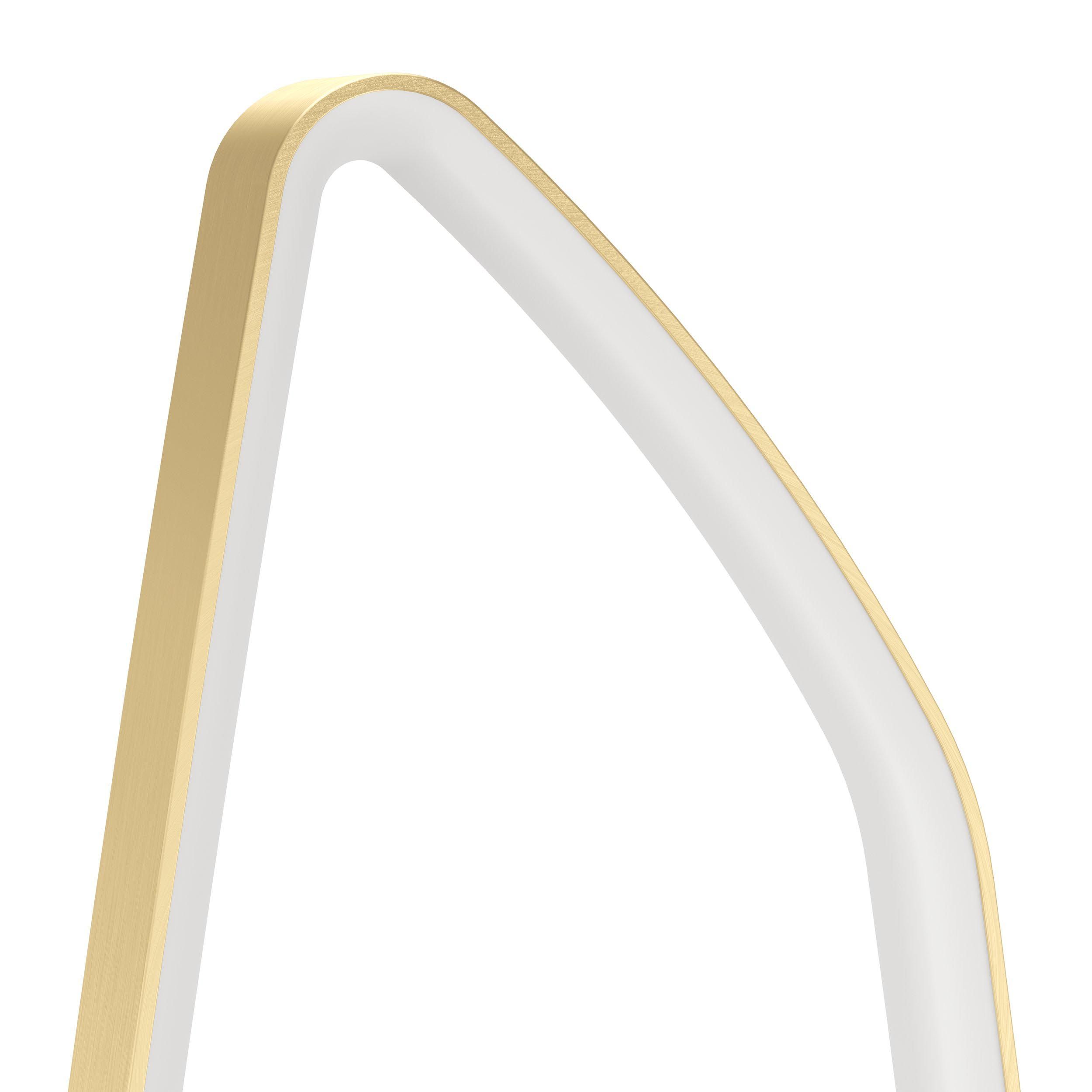 Lampe de table métal doré VALLEROSA LED INT 1X25,2W