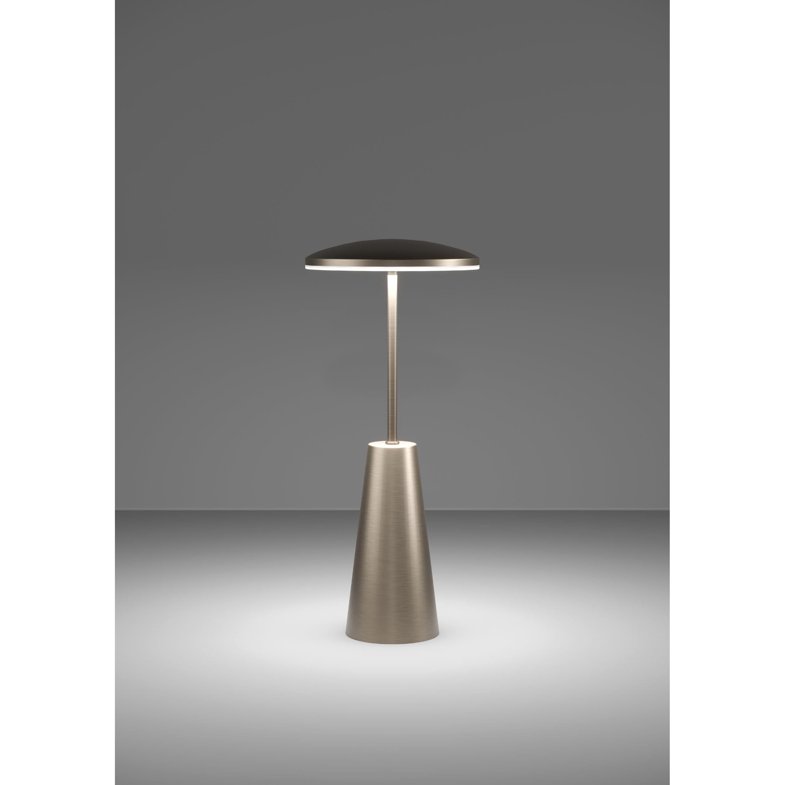 Lampe de table extérieure LED PICCOLA bronze H28cm