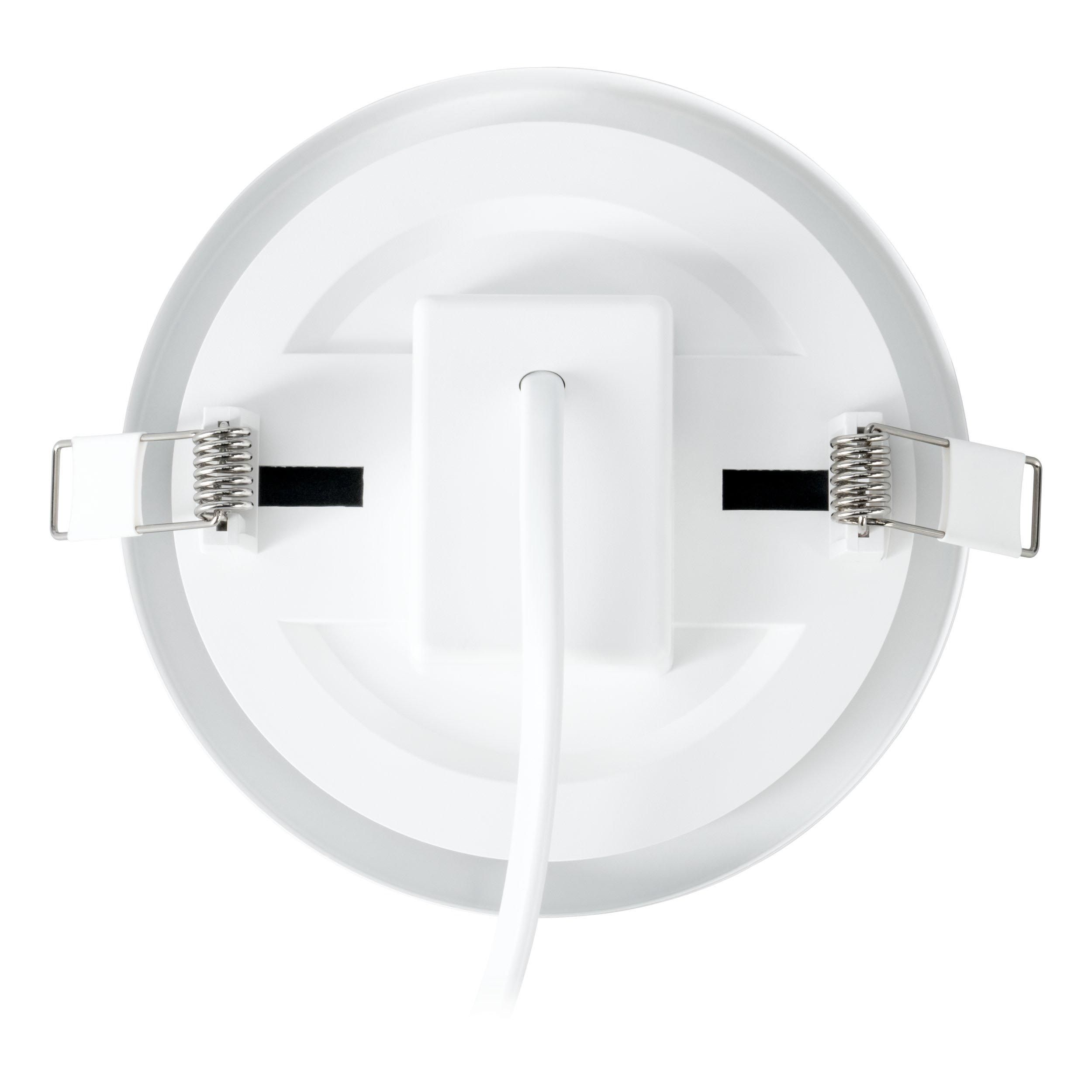 Spot encastré LED FUEVA FLEX blanc Ø11,7cm