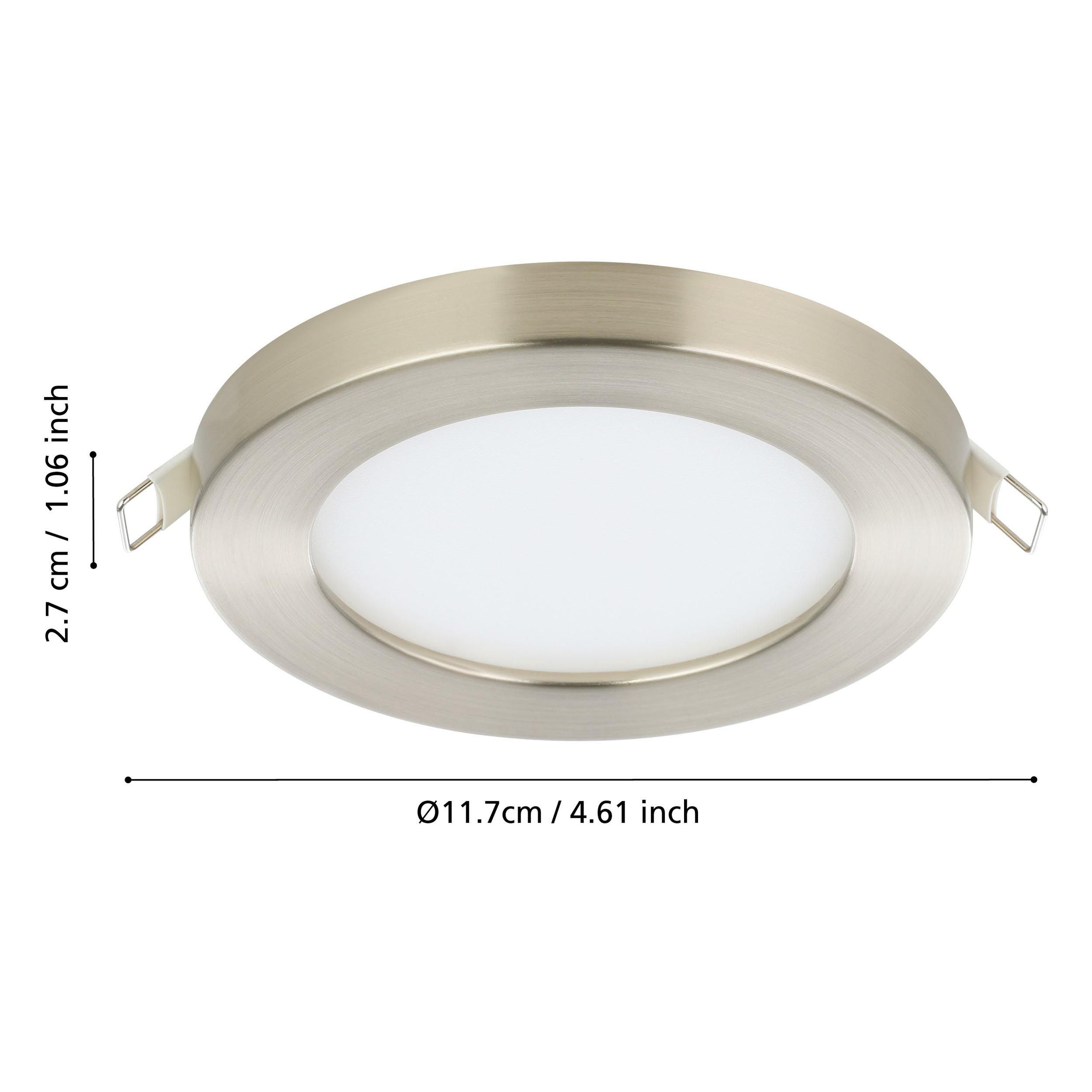 Spot encastré LED FUEVA FLEX gris Ø11,7cm
