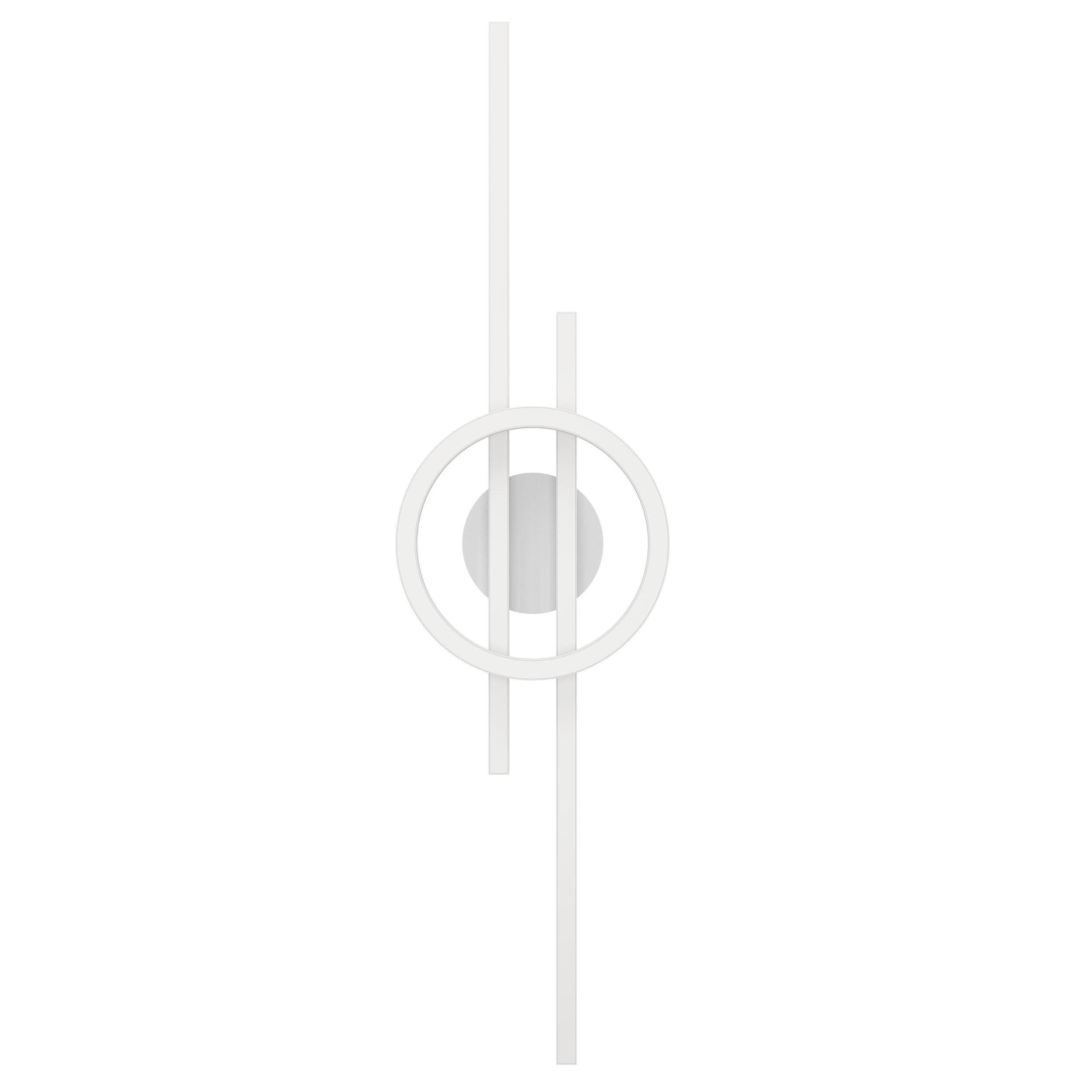 Plafonnier LED dimmable AMANDOLO blanc L77,5cm