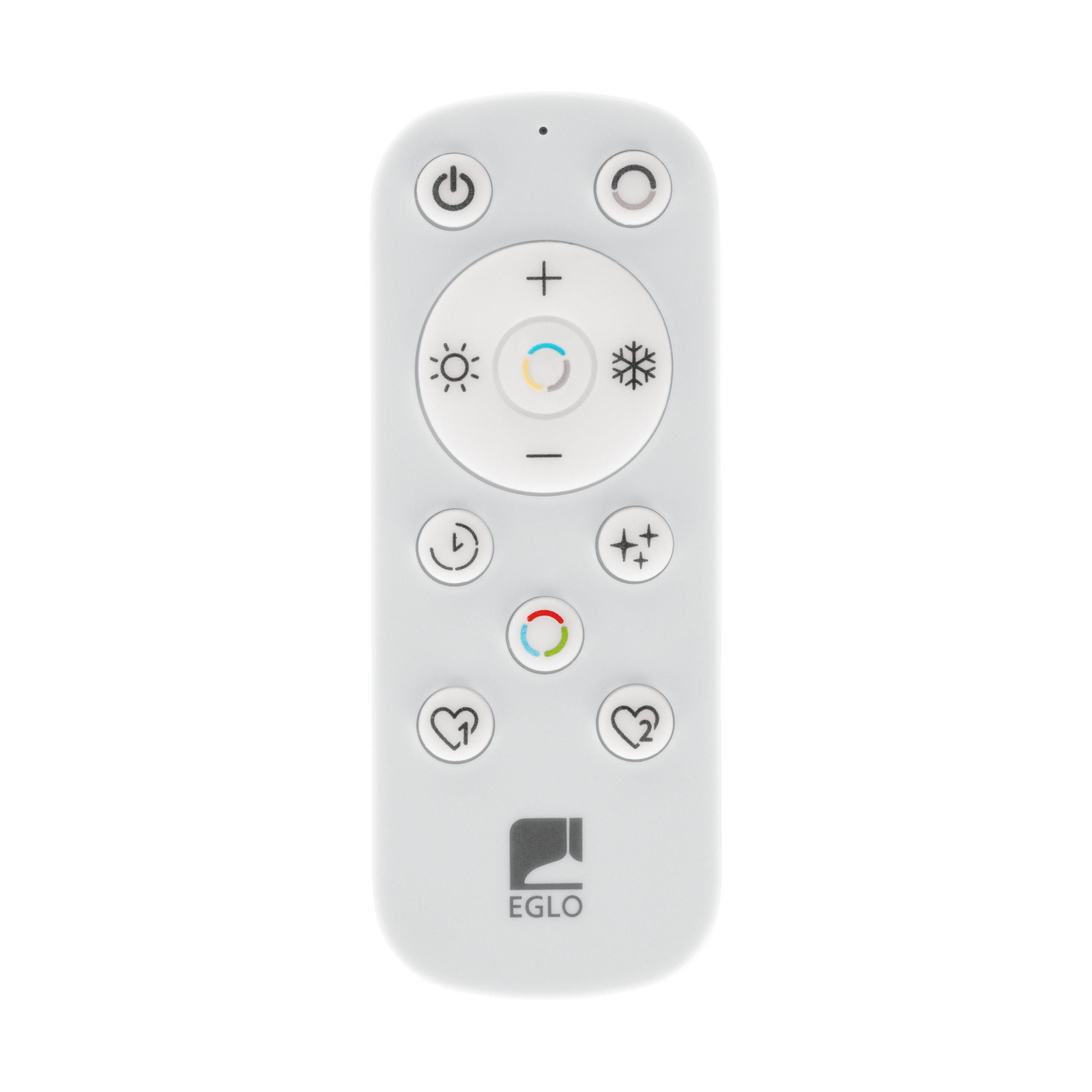 Plafonnier LED dimmable AMANDOLO noir L77,5cm