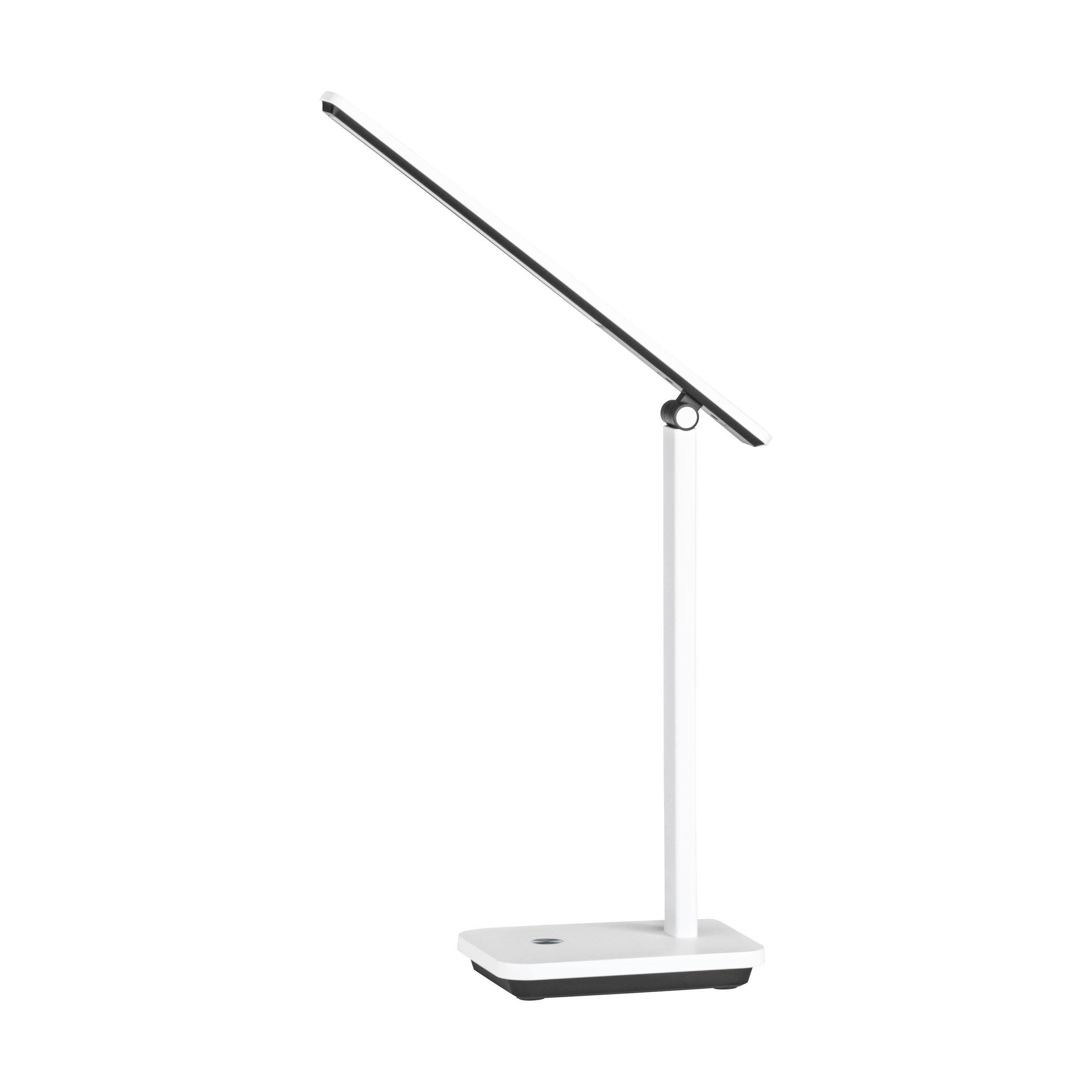 Lampe de bureau LED dimmable INIESTA blanc H35cm