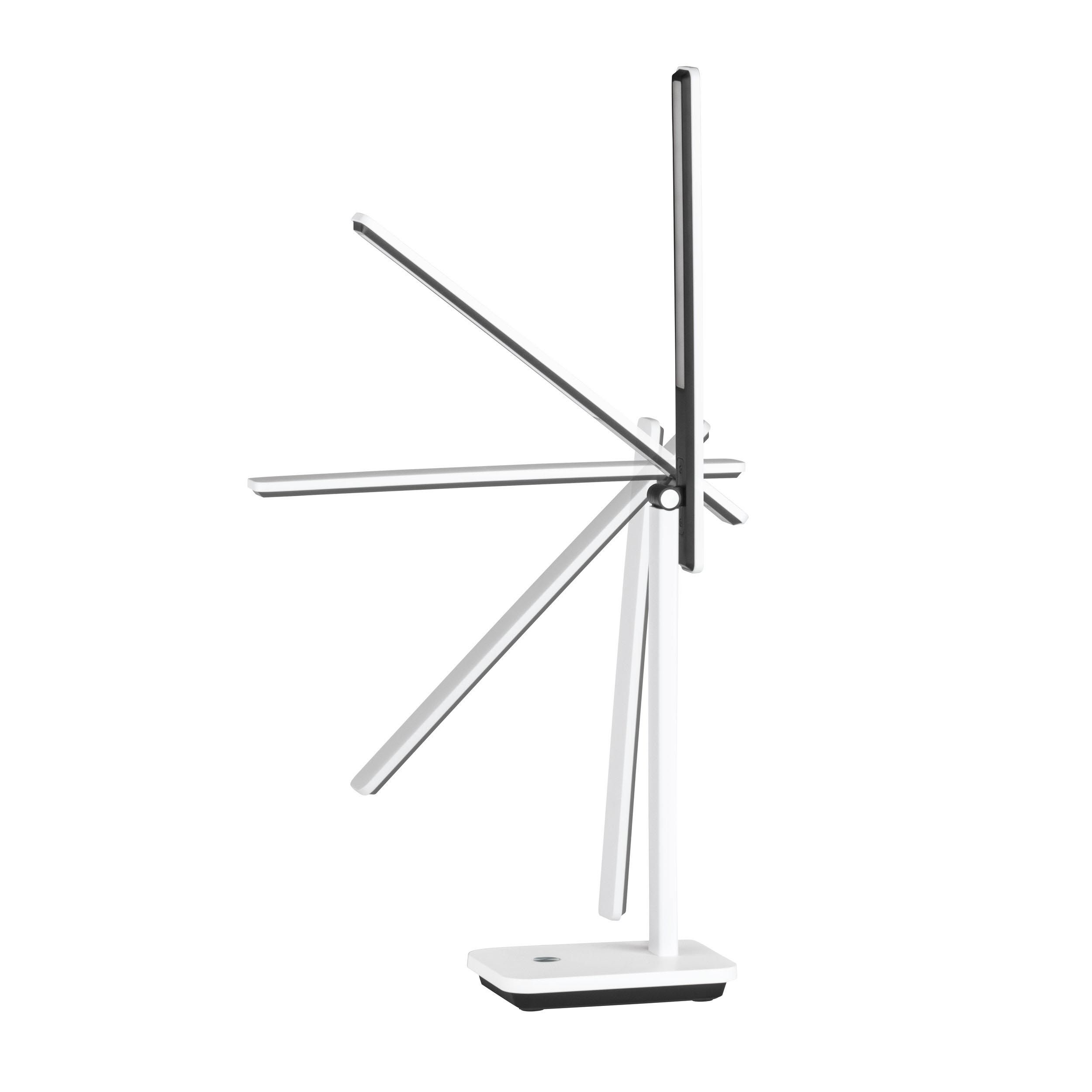 Lampe de bureau LED dimmable INIESTA blanc H35cm