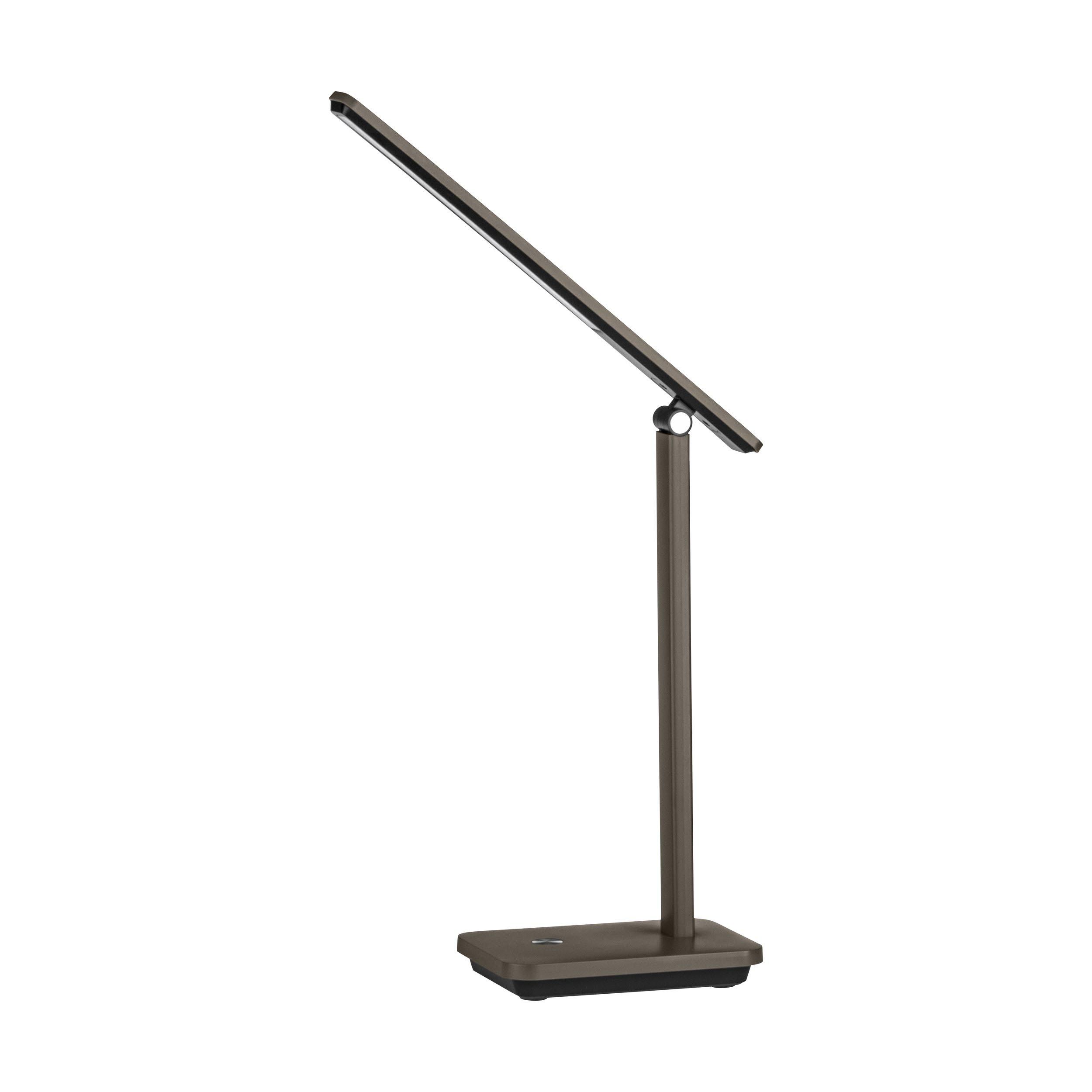 Lampe de bureau LED dimmable INIESTA noir H35cm