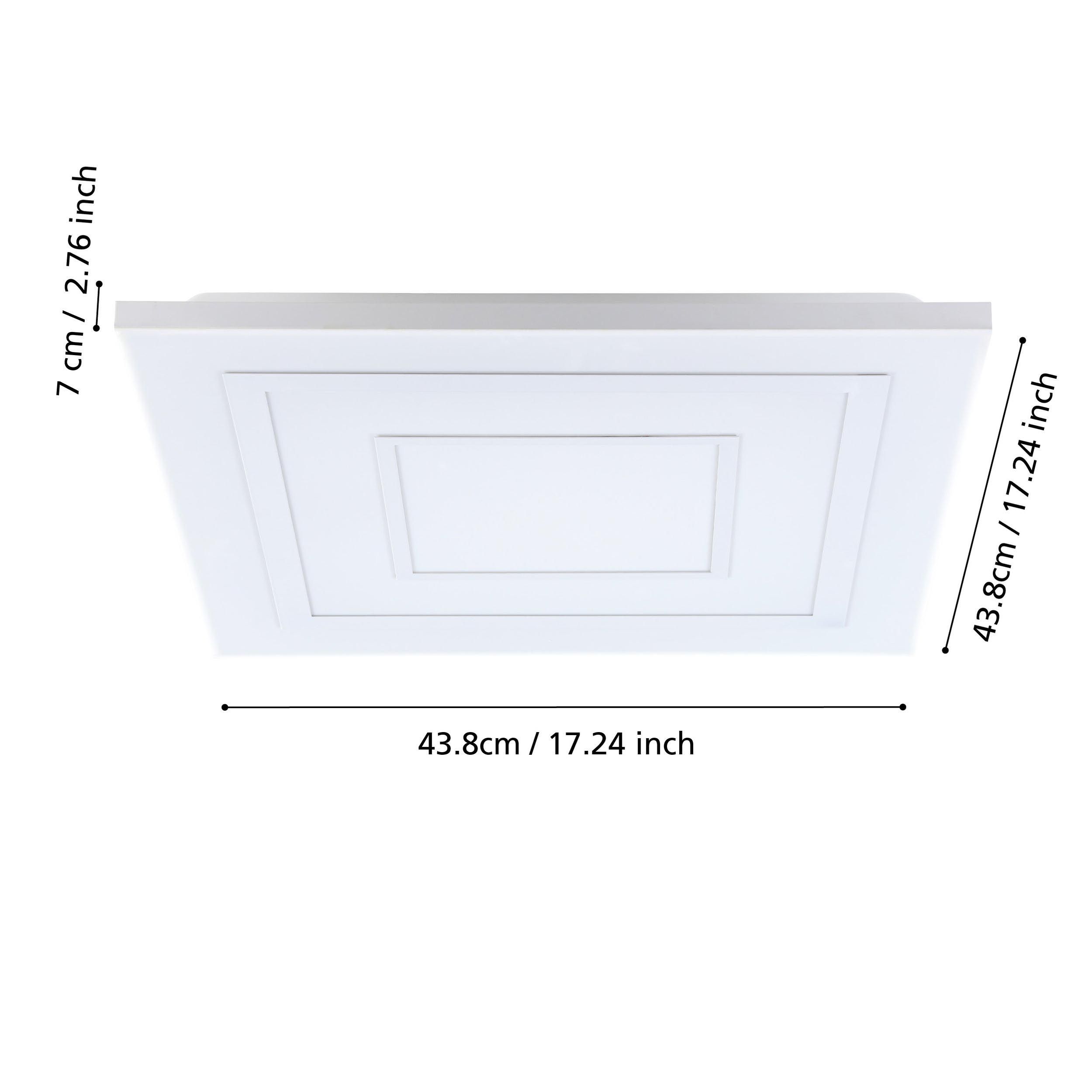 Plafonnier LED dimmable ALBARCA Ø43,8cm